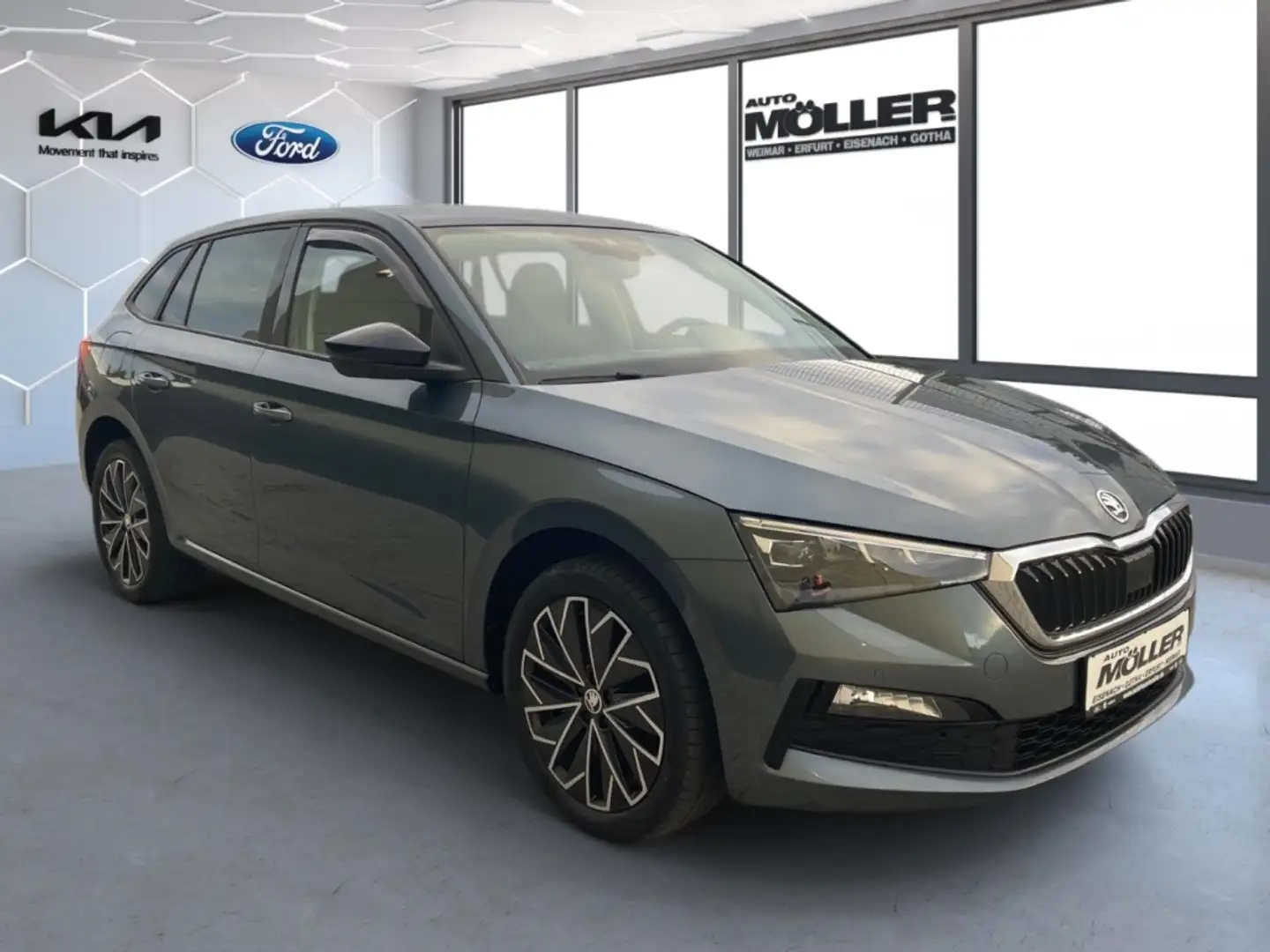 Skoda Scala Style 1.0 TSI Style AHK PDC vorn Business Emotion Grau - 2