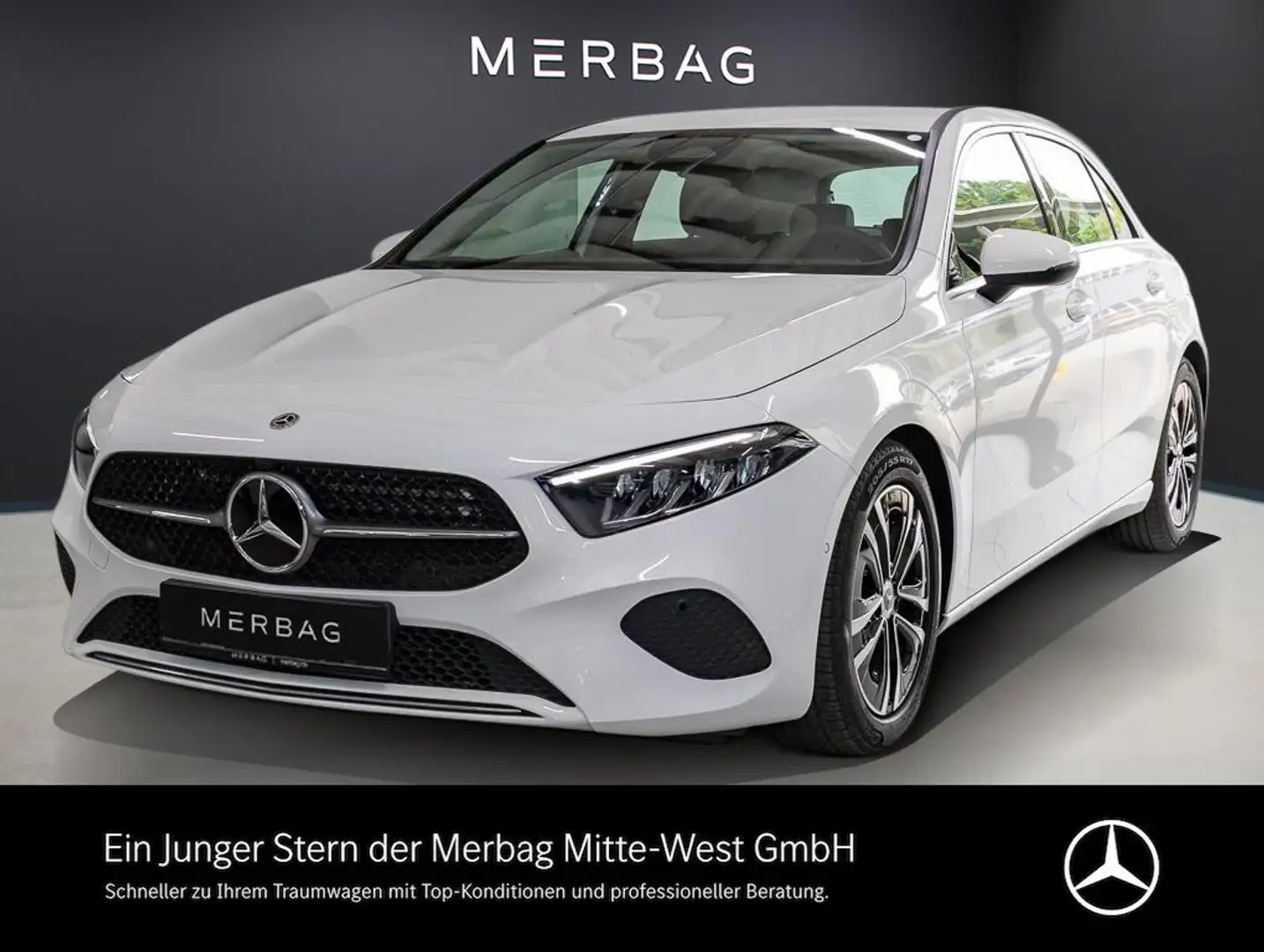 Mercedes-Benz A 180 Kompaktlimousine SpurW W-Paket ParkAss. Weiß - 1
