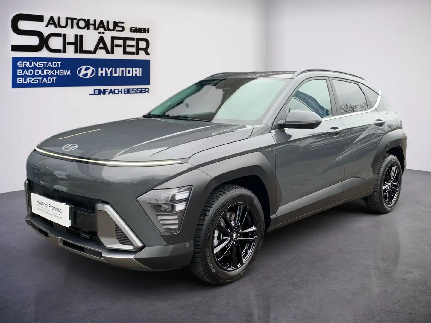 Hyundai KONA KONA 1.0 T-GDI 7-DCT Trend 360 Kamera LED Grau - 1
