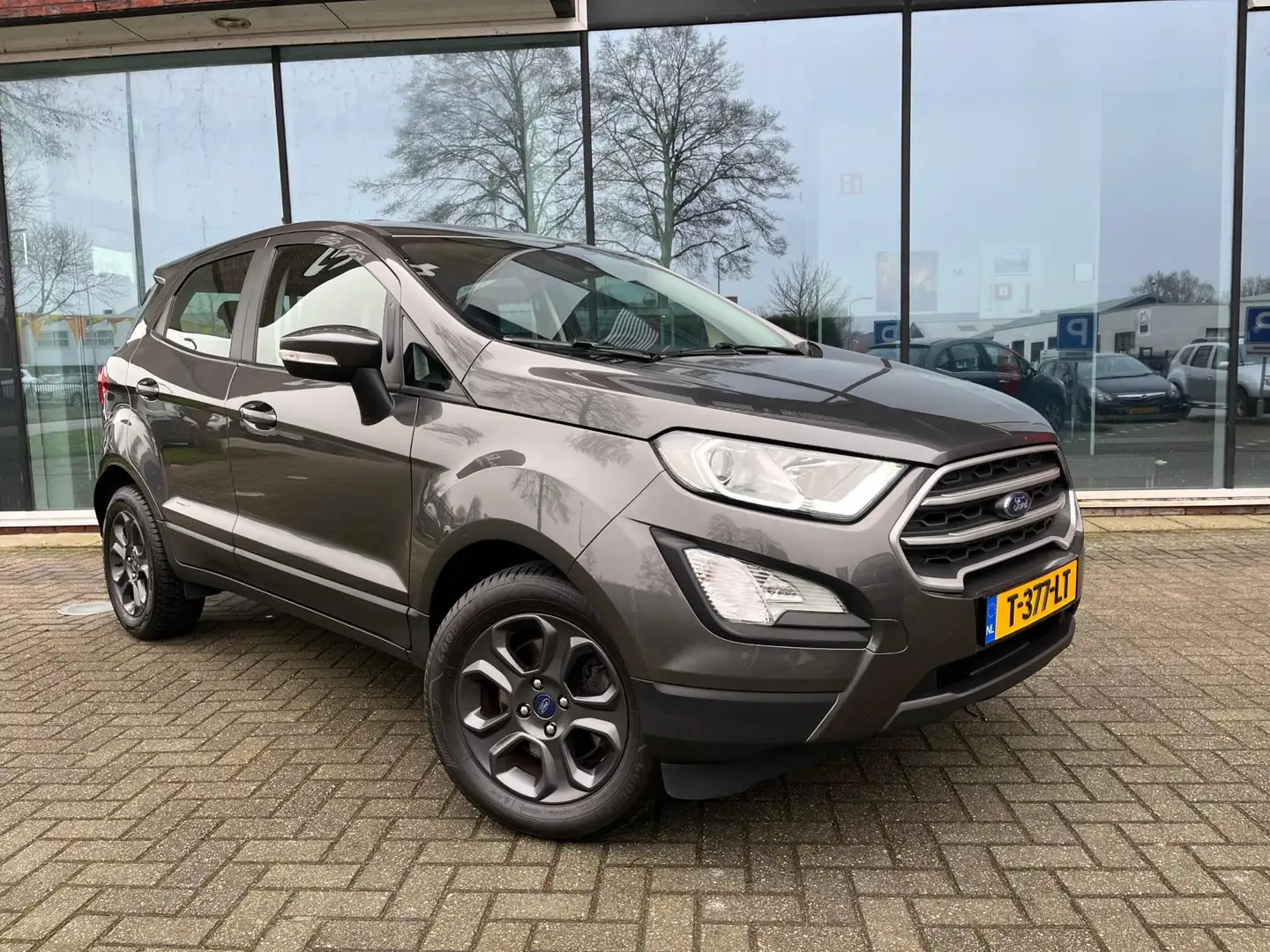 Ford EcoSport 1.0 EcoBoost Connected - Airco - Navi - Hoge insta Grijs - 2