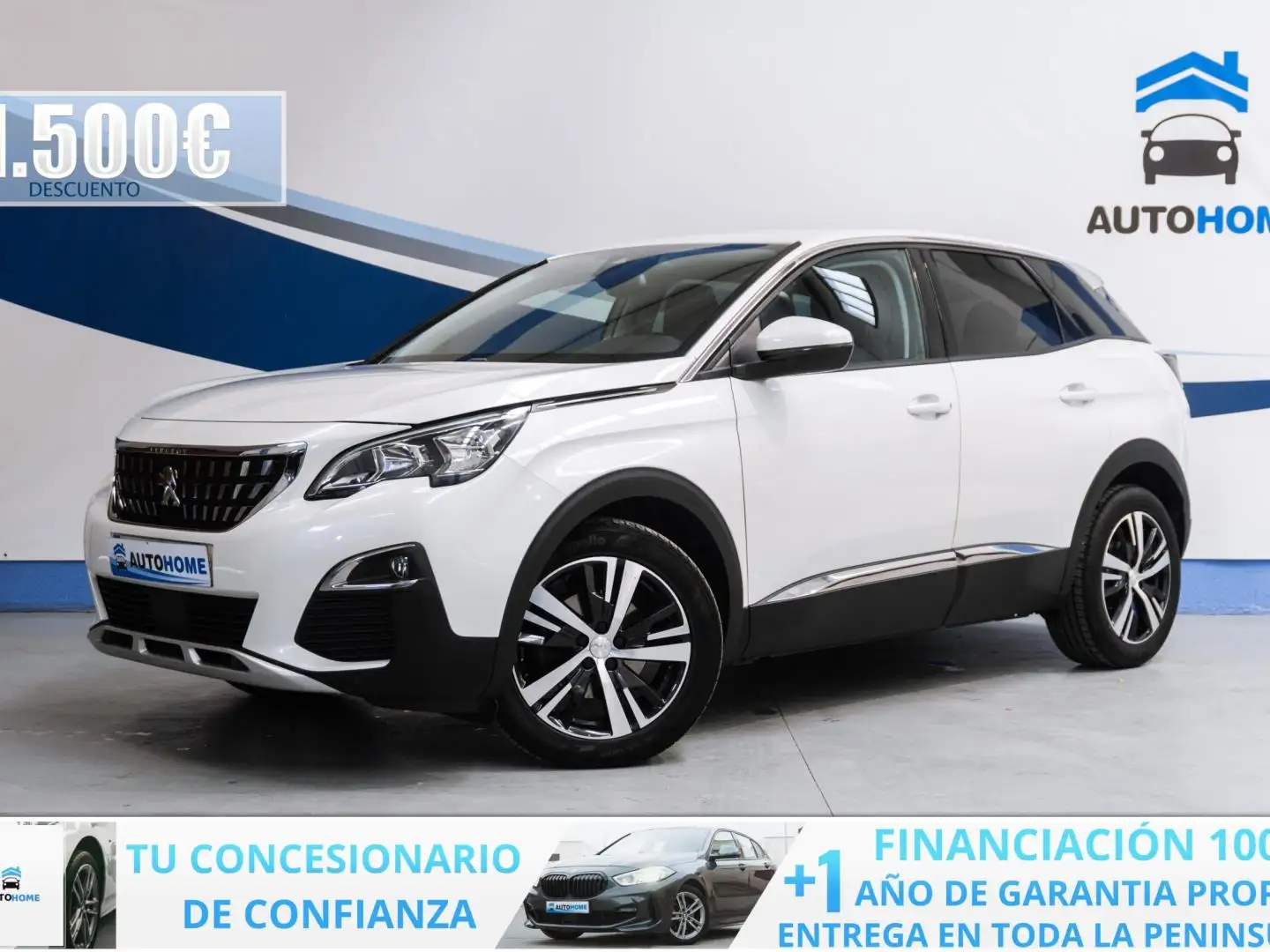 Peugeot 3008 1.2 PureTech S&S Allure 130 Blanco - 1