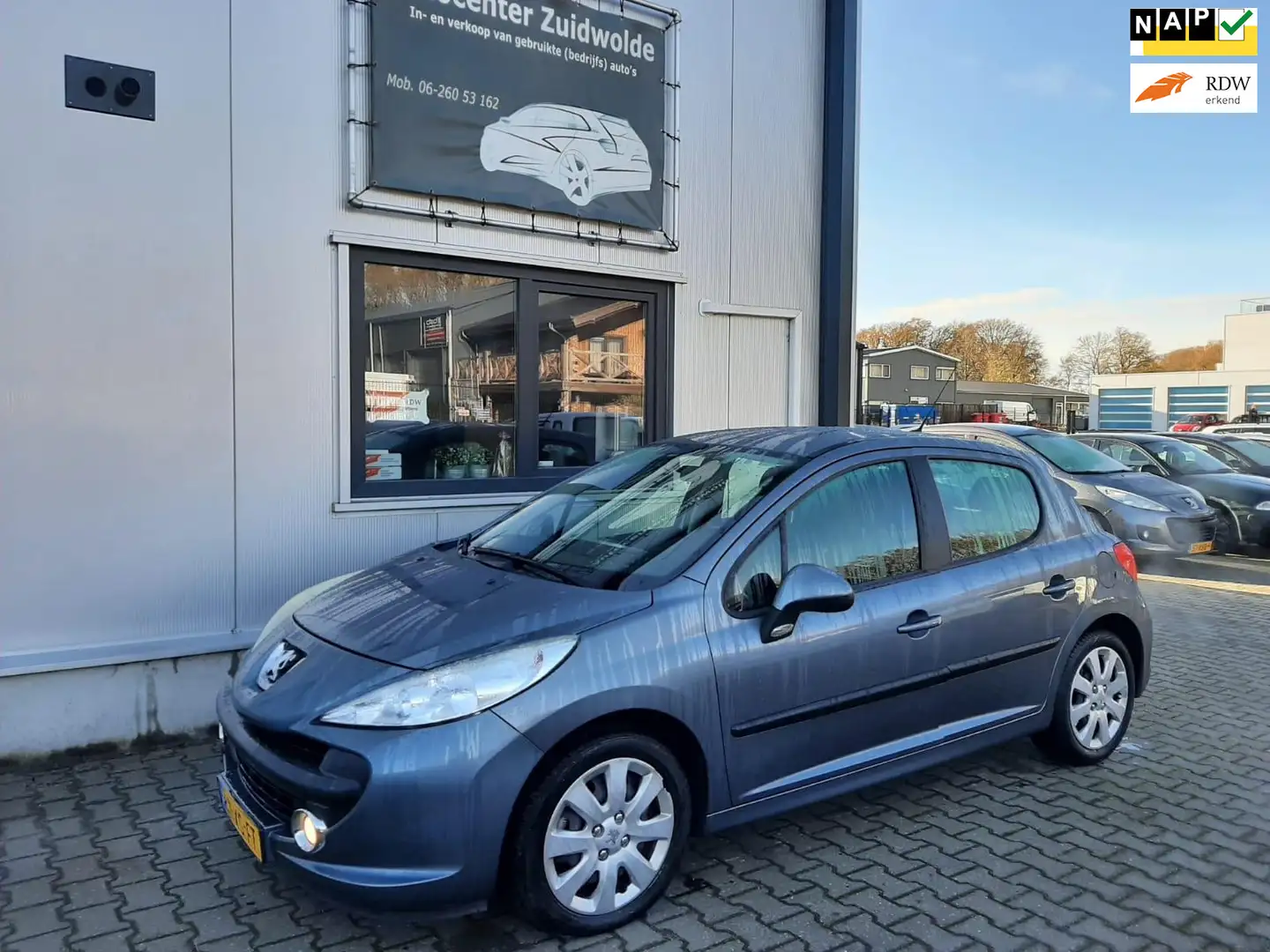 Peugeot 207 1.6 VTi XS navi appl carplay Grijs - 1
