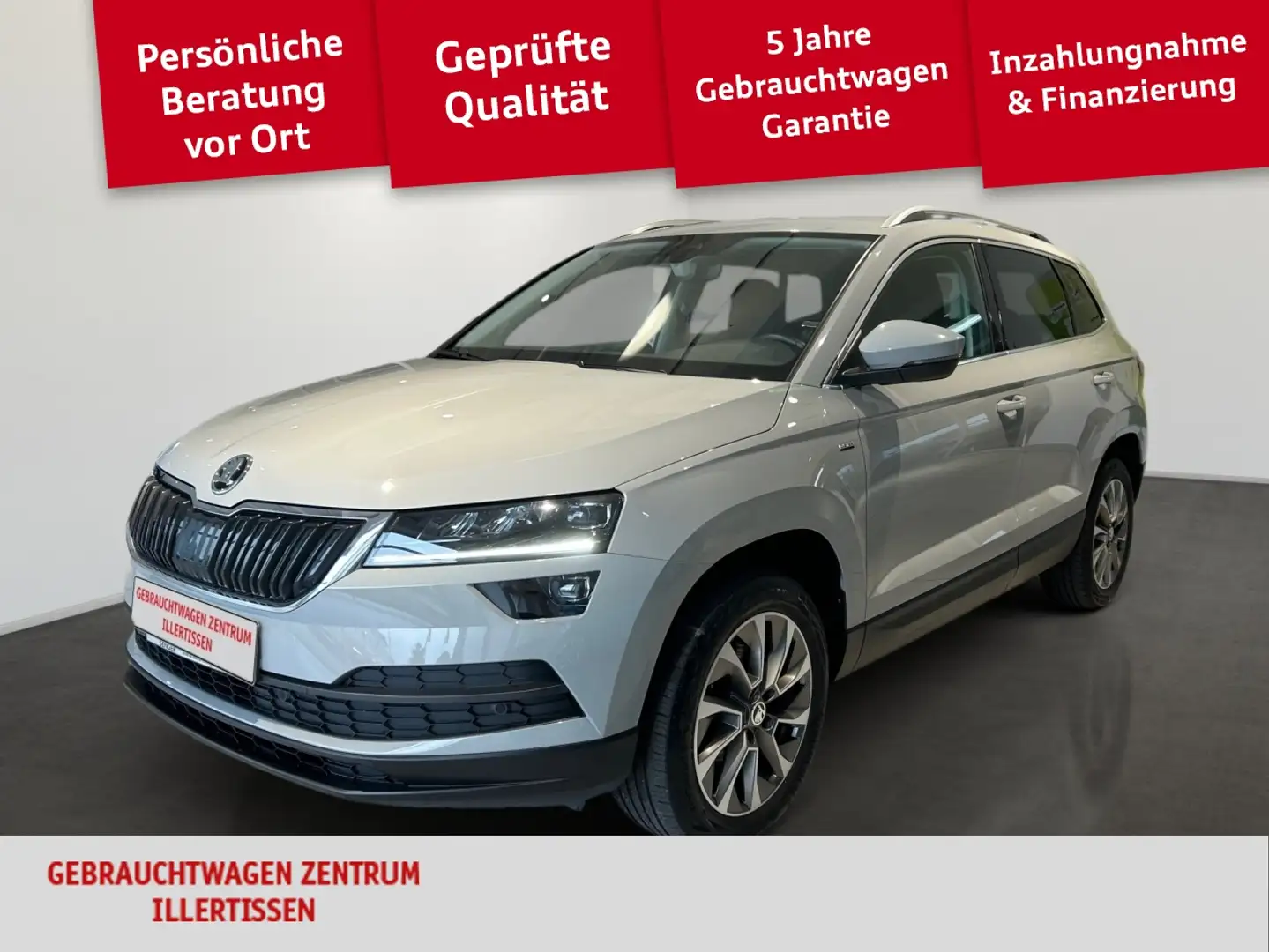 Skoda Karoq 2.0 TDI Clever *AHK*PANO*NAVI*LED* Grau - 1