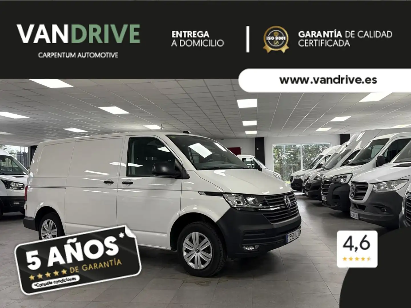 Volkswagen Transporter CORTO TN 2.0 TDI 81KW (110CV) Wit - 1