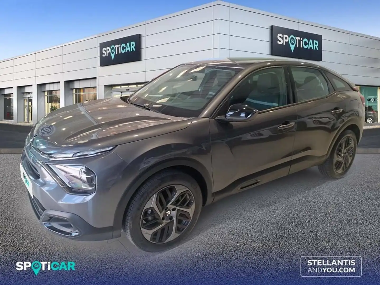 Citroen C4 PureTech 130 S&S EAT8 Plus Gris - 1