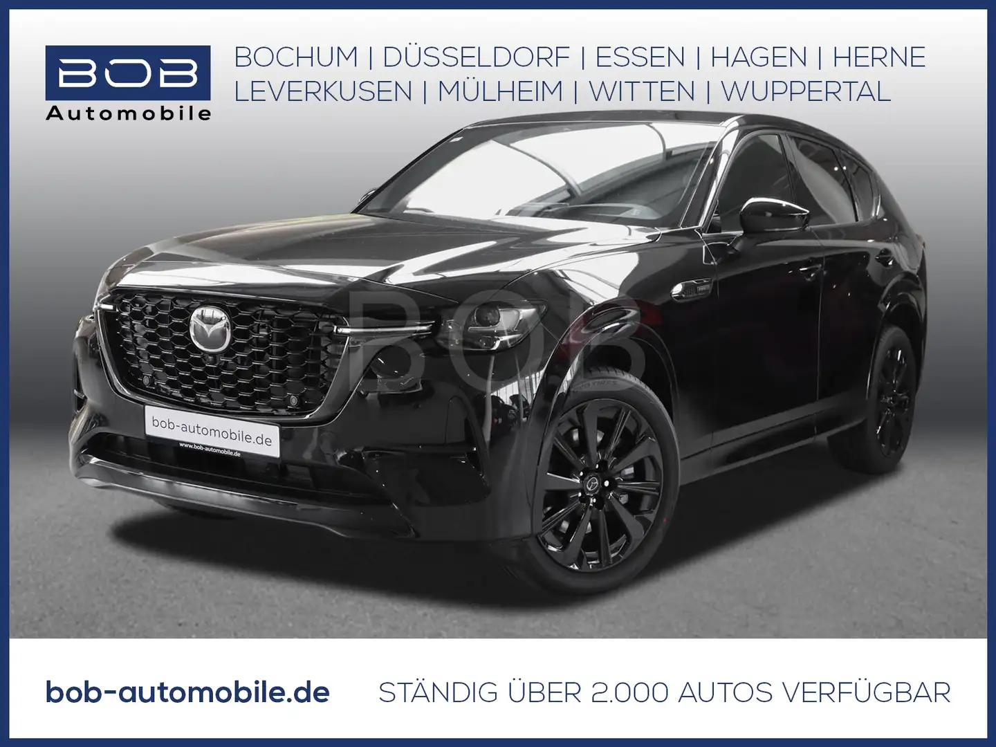 Mazda CX-60 MY2025 2.5L e-SKYACTIV PHEV 8AT AWD Homura Plus Negru - 1