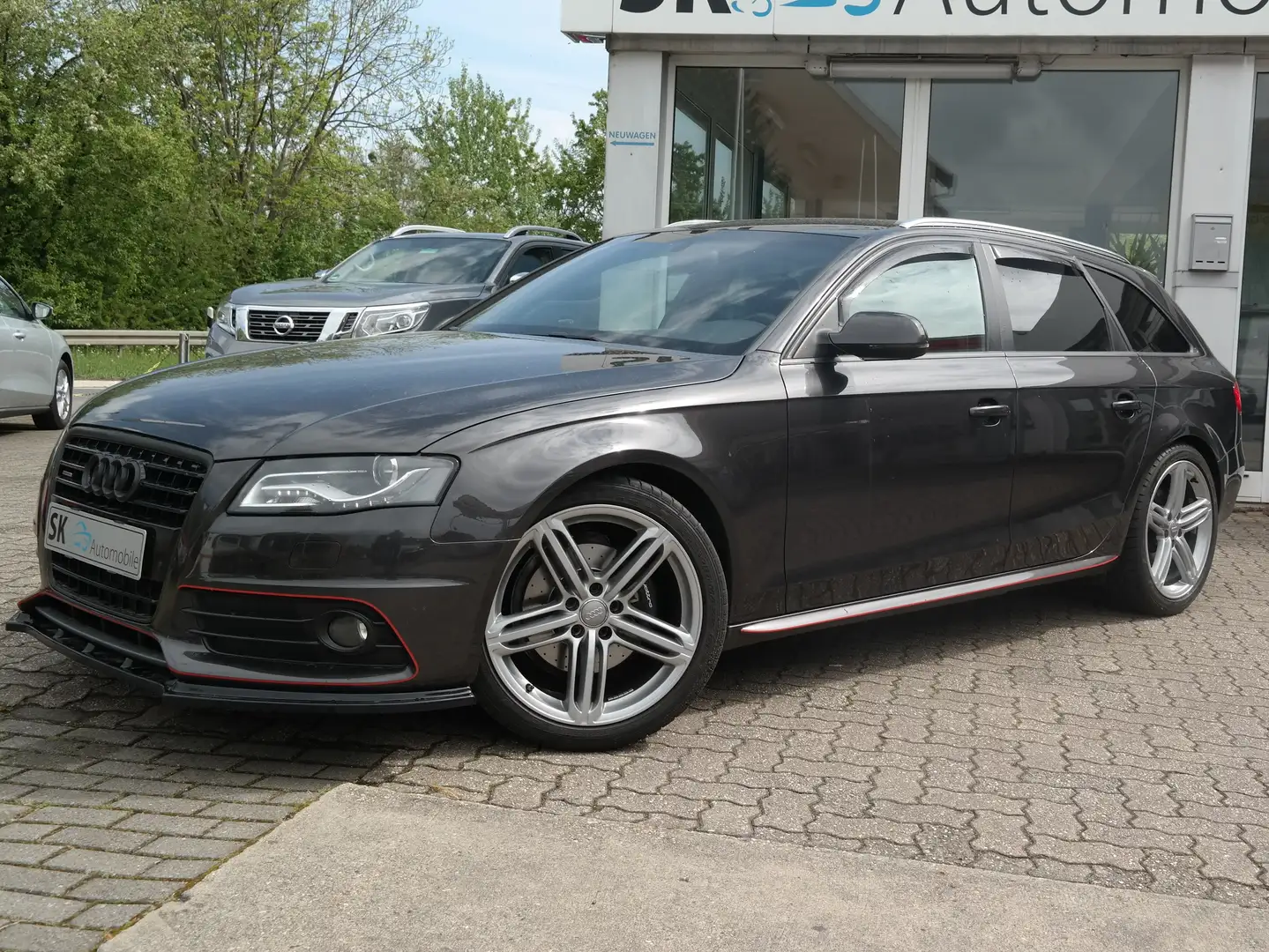 Audi A4 S line Sportpaket / plus quattro*Scheckheft*NAVI Grau - 1
