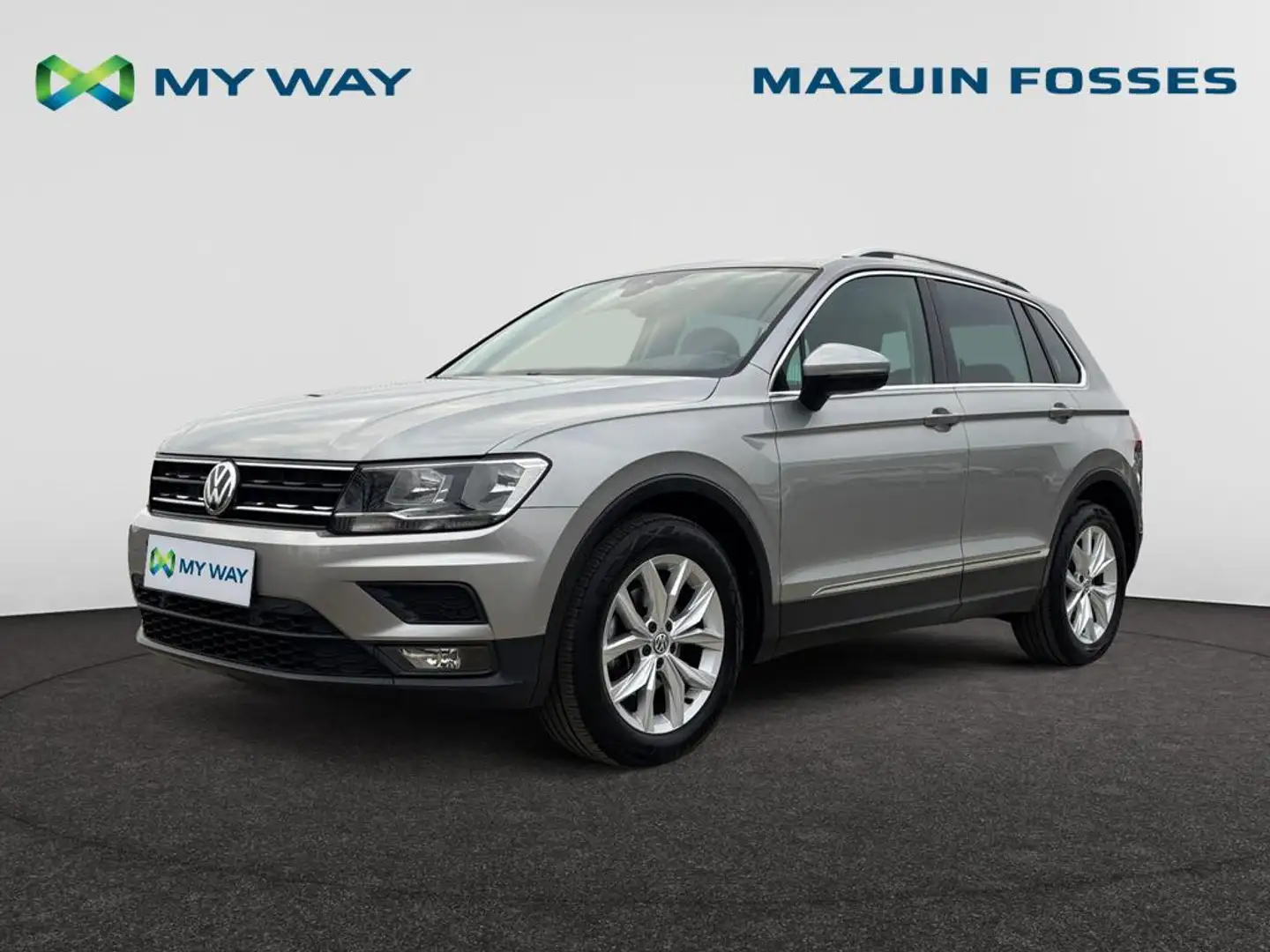Volkswagen Tiguan 1.4 TSI 92 kW (125 ch) 6 vitesses manuel Grijs - 1
