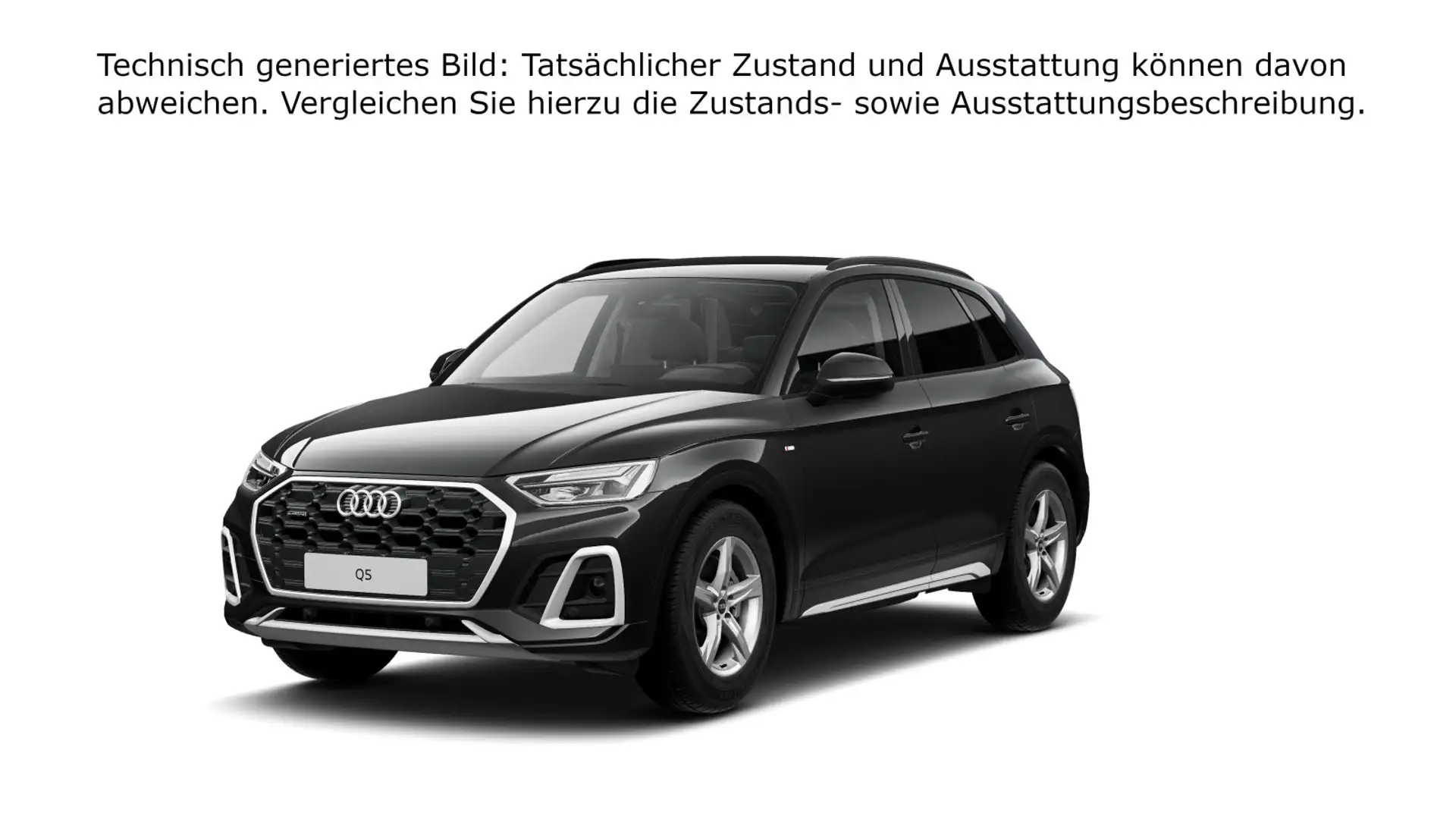 Audi Q5 45 TFSI quattro S tronic S line Kamera Navi Schwarz - 2