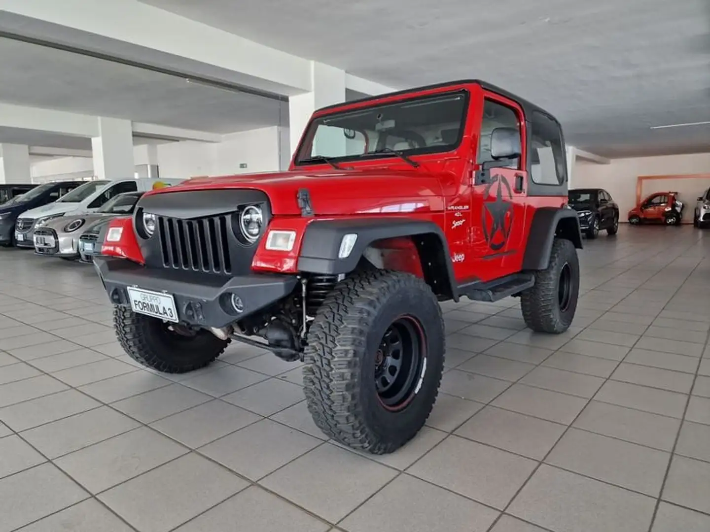 Jeep Wrangler 4.0 cat Sport Rojo - 1