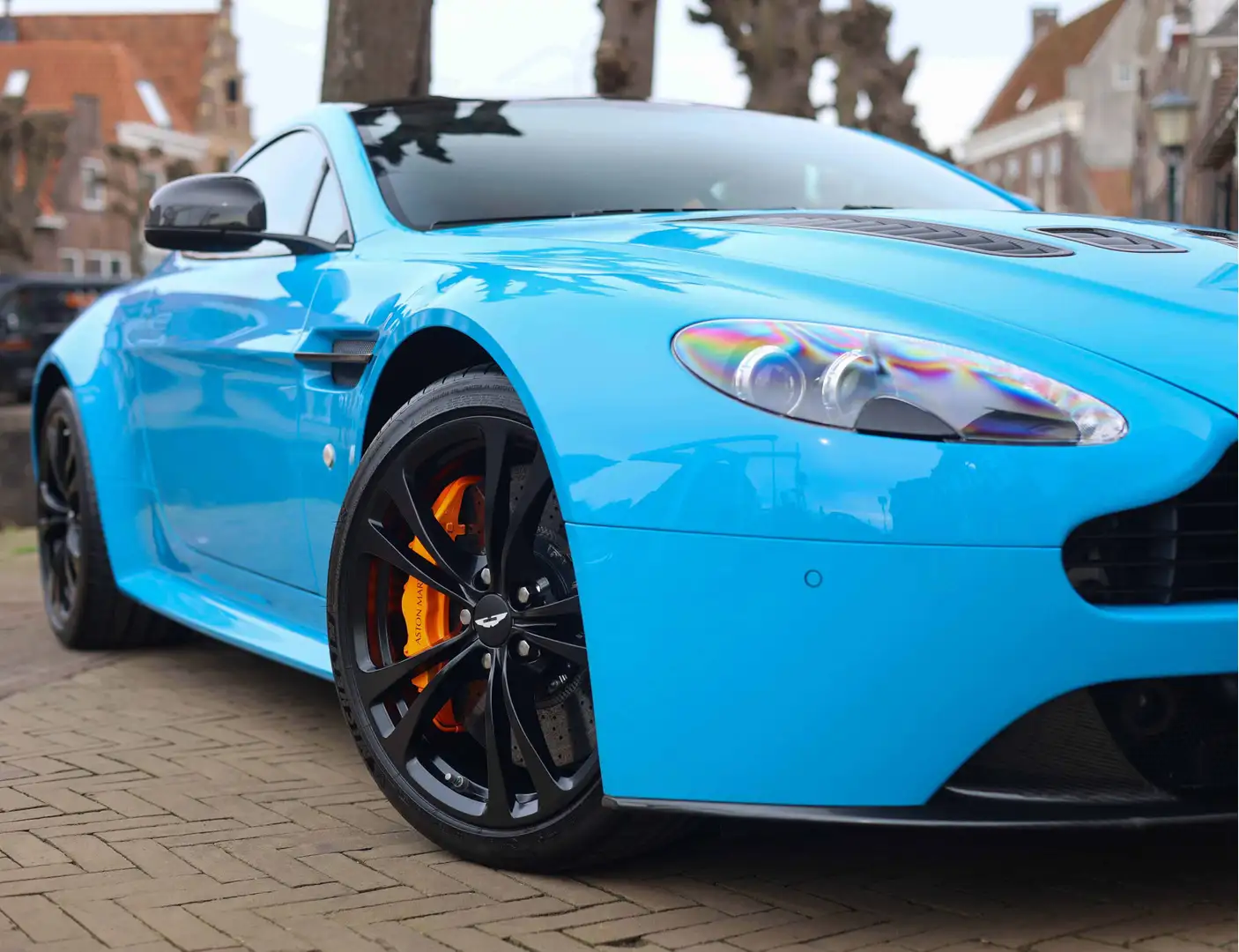 Aston Martin Vantage 6.0 V12 Vantage *Elwood Blue*Handbak*B&O*Carbon* Kék - 2