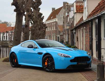 Aston Martin Vantage 6.0 V12 Vantage *Elwood Blue*Handbak*B&O*Carbon*