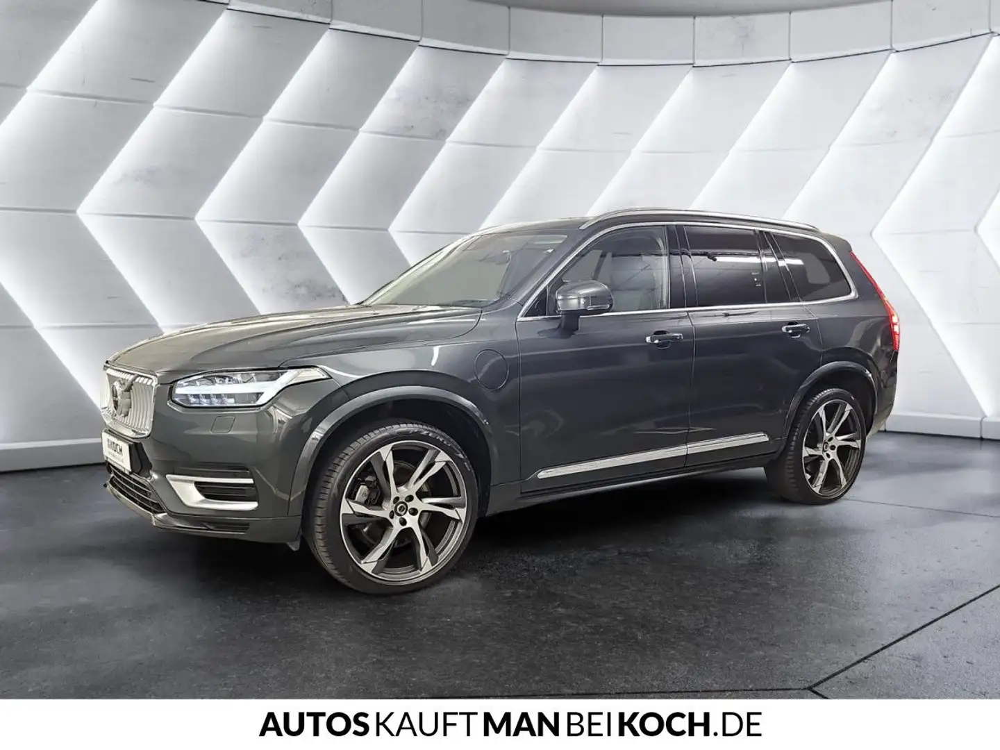 Volvo XC90 T8 Recharge AWD Inscr.Edit.PANO AHK HUD 360 Gris - 2