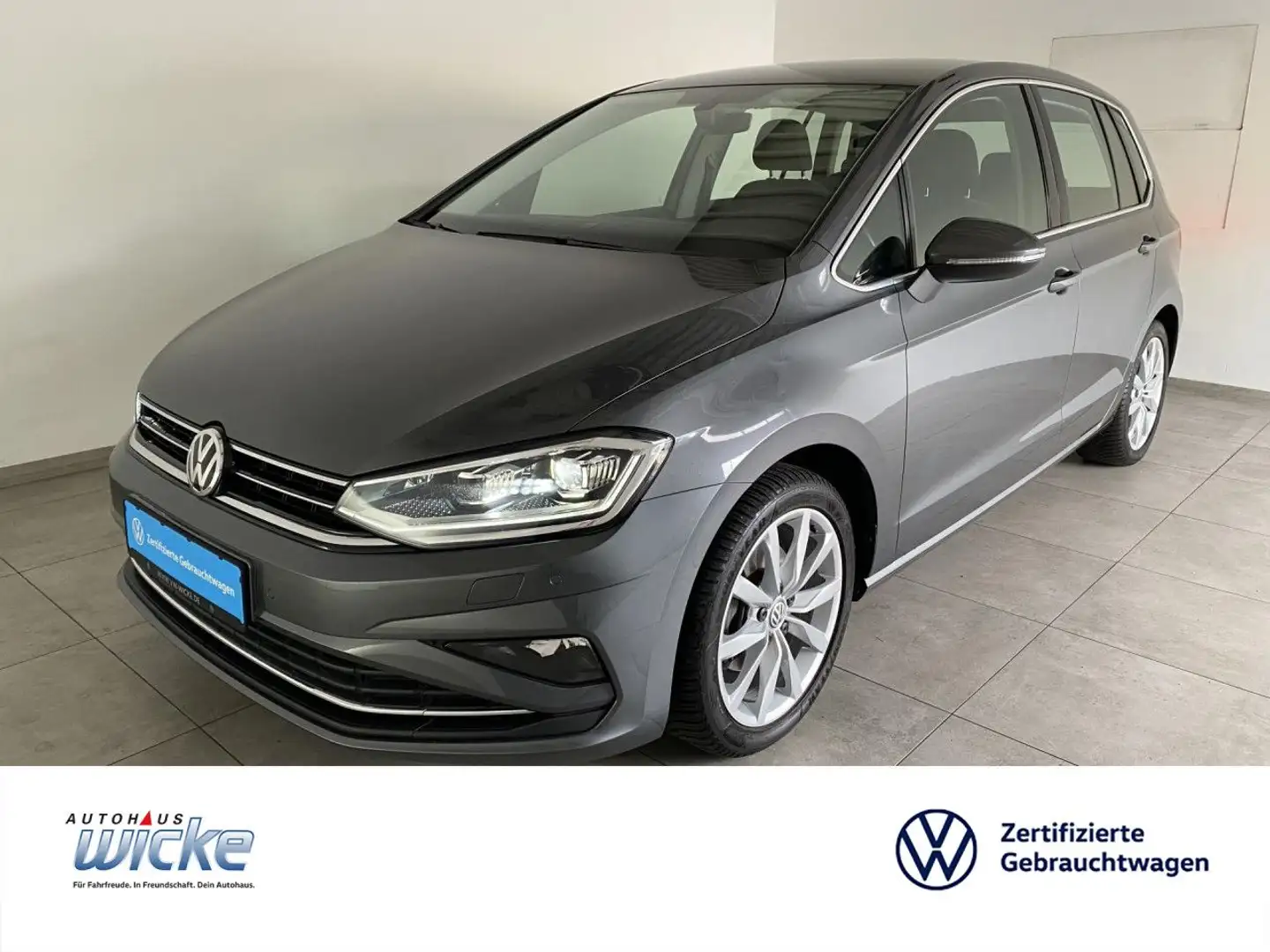 Volkswagen Golf Sportsvan 1.5 TSI Highline Sportpaket Navi Grau - 1