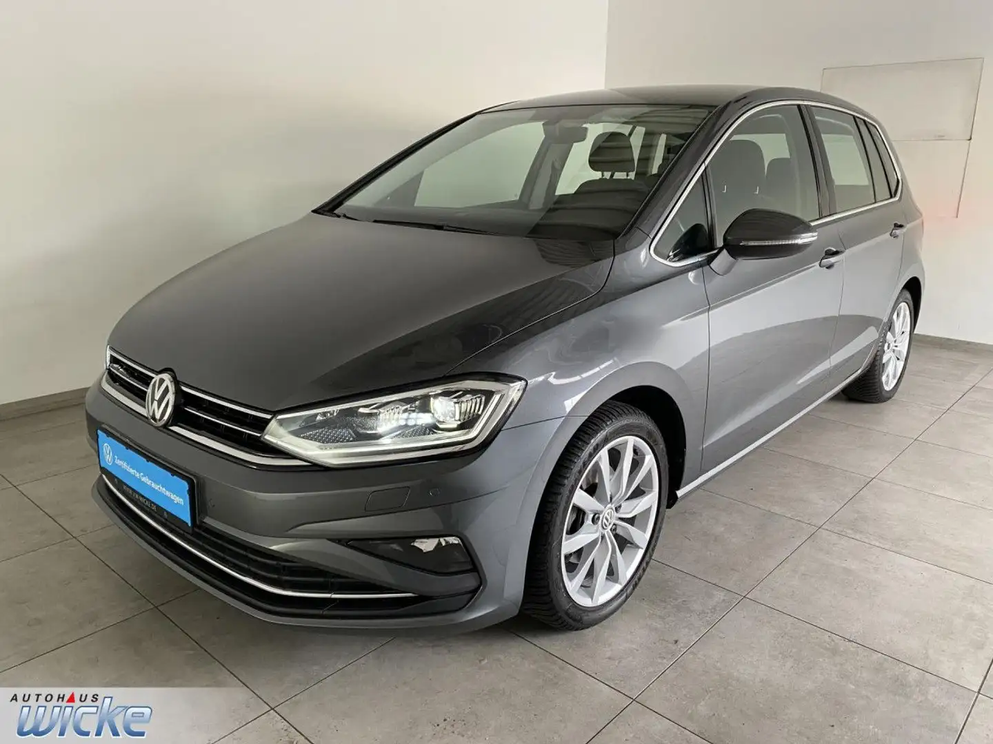 Volkswagen Golf Sportsvan 1.5 TSI Highline Sportpaket Navi Grau - 2