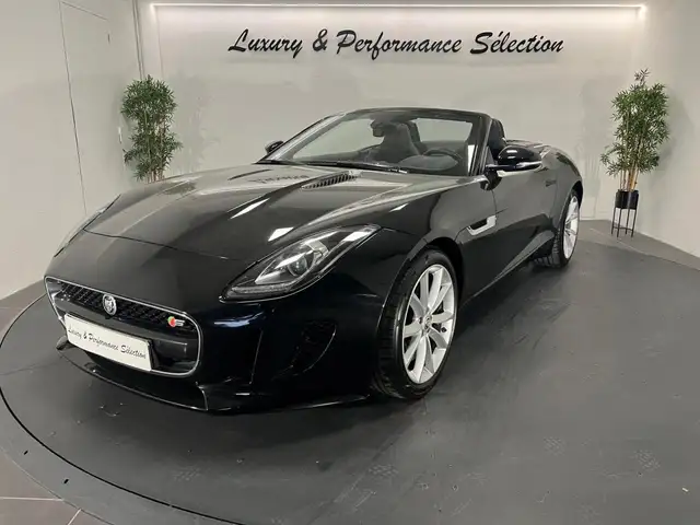 Jaguar F-Type S Cabriolet 3.0 V6 380ch - 78000km - Sièges racing - Echappement Sport