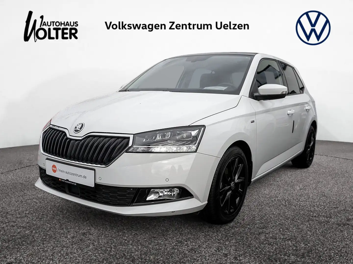 Skoda Fabia 1.0 TSI Clever Best of DSG Kam. Kessy N Weiß - 1