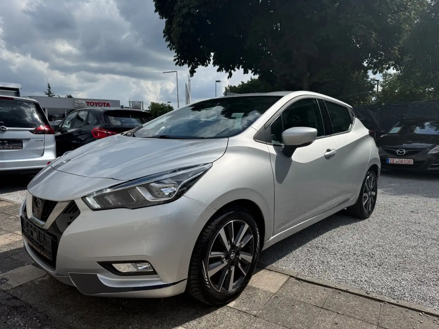 Nissan Micra N-Way*KAMERA*TÜV NEU*GARANTIE Argintiu - 1