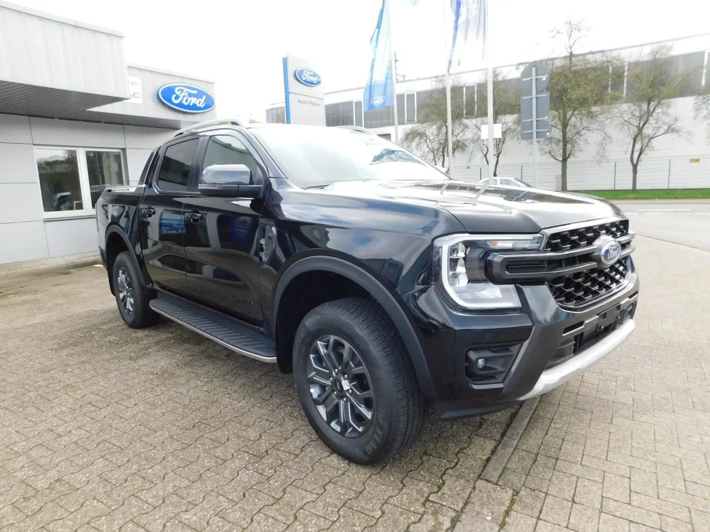 Ford Ranger Wildtrak 3.0l Doppelk. e-Rollo *Lagerfzg* Schwarz - 1