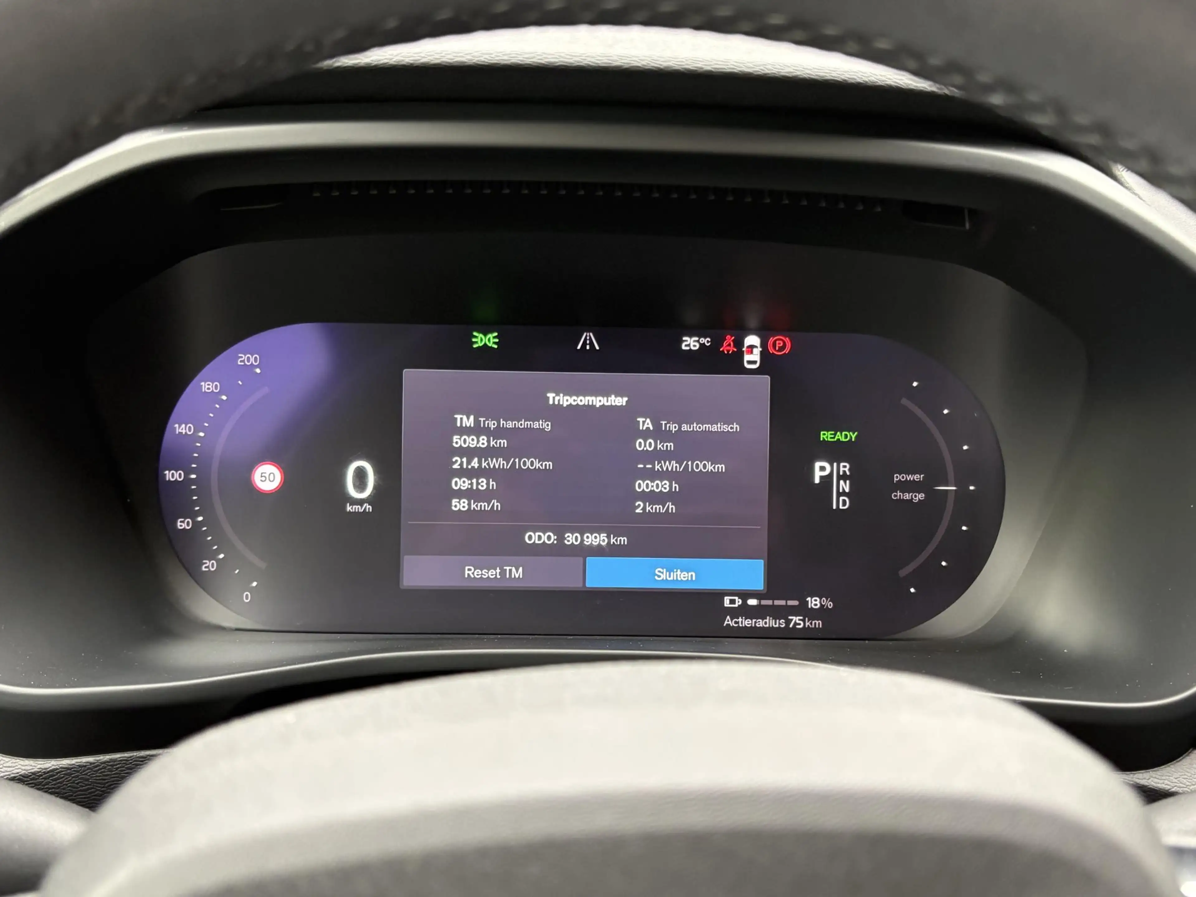Volvo C40 Recharge Ultimate 69 kWh WAMTEPOMP | STOEL/STUURVE — photo 25