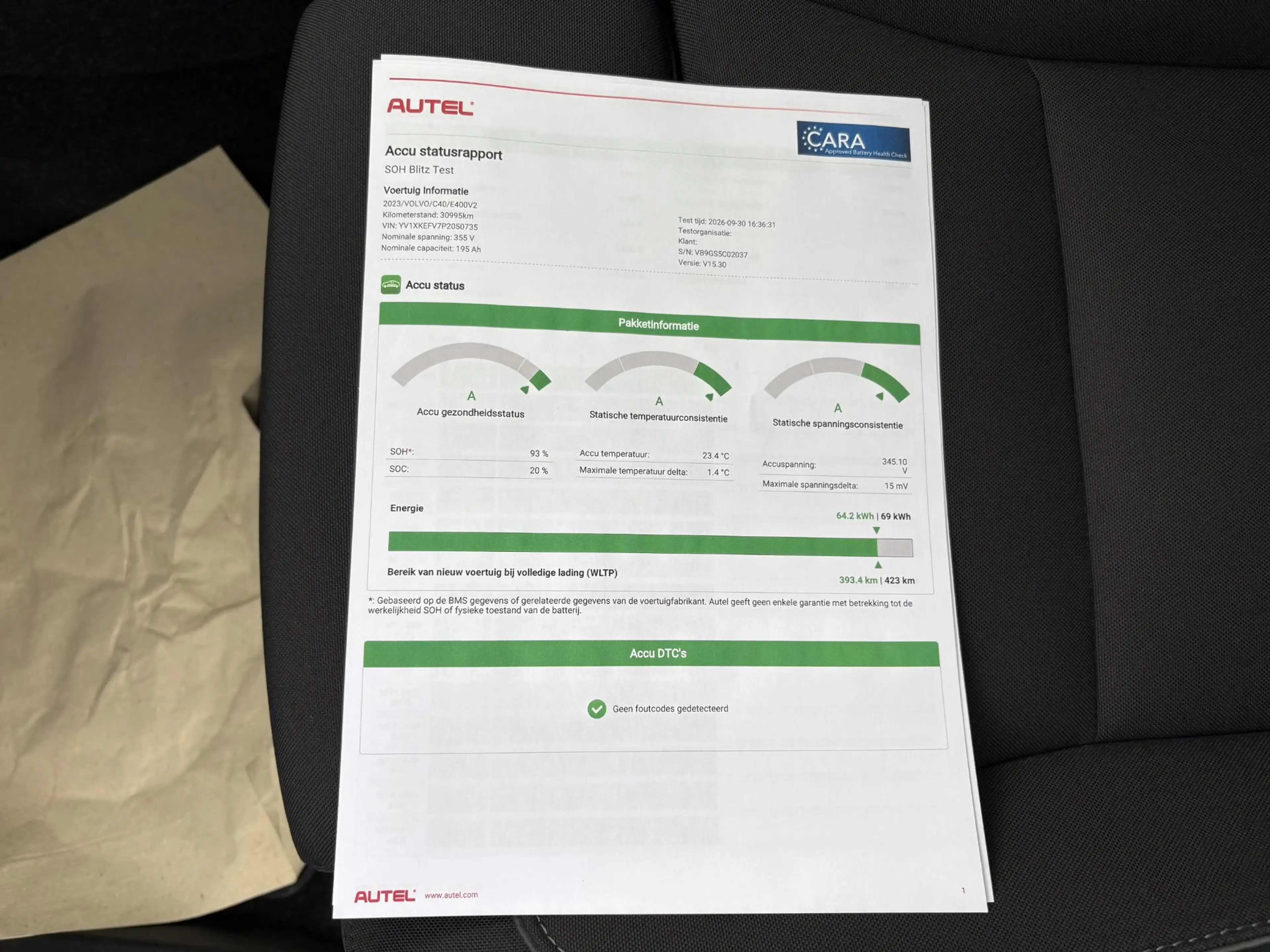 Volvo C40 Recharge Ultimate 69 kWh WAMTEPOMP | STOEL/STUURVE — photo 2