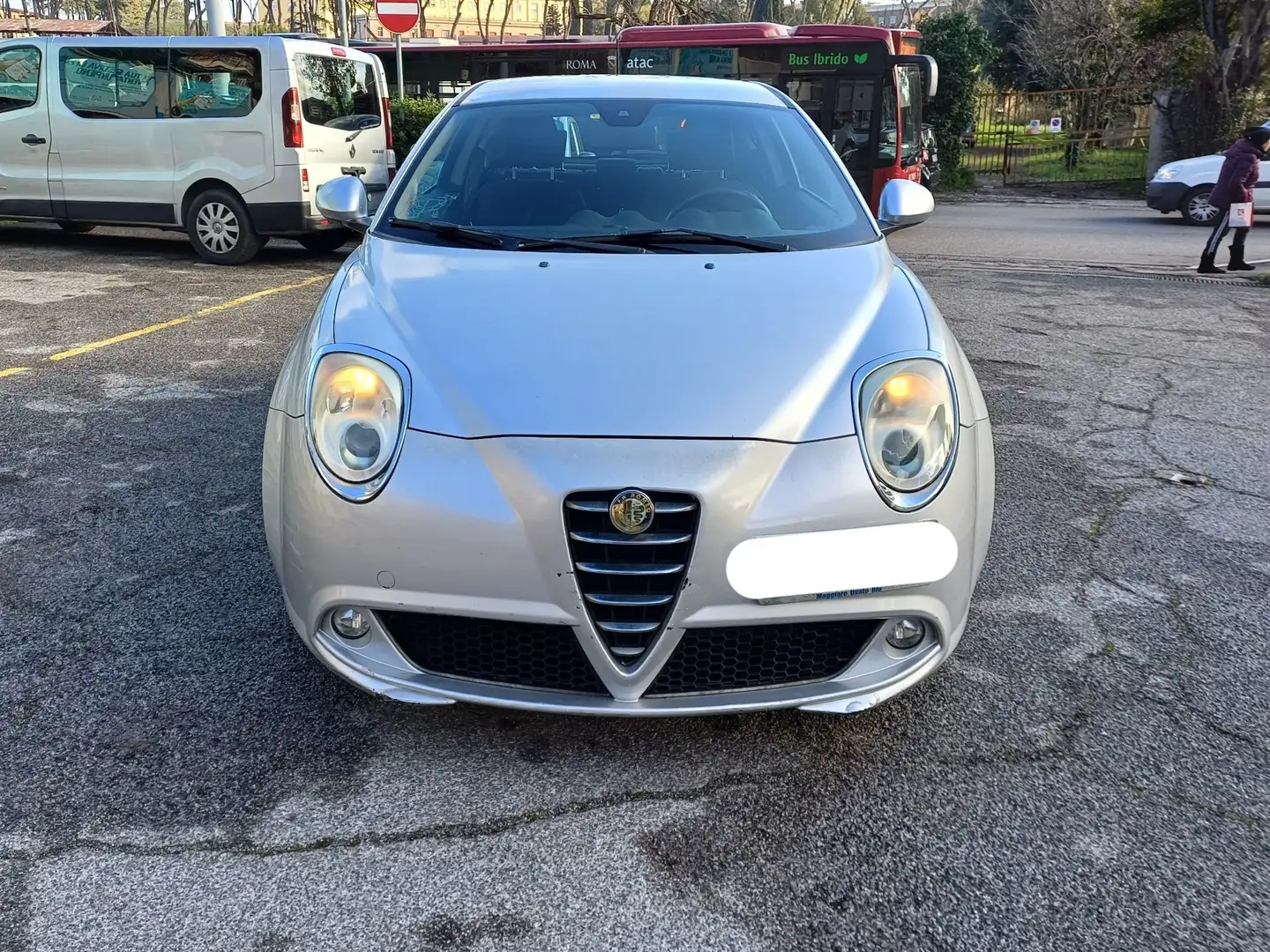 Alfa Romeo MiTo MiTo 1.3 jtdm-2 Distinctive sport pack s Silber - 1