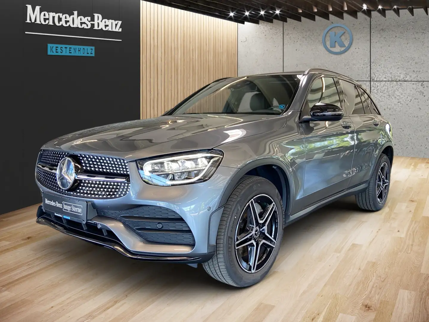 Mercedes-Benz GLC 300 GLC 300 de 4M *AMG*PANO*AHK*MBUX*HUD*STHZ*NAVI** Grau - 1