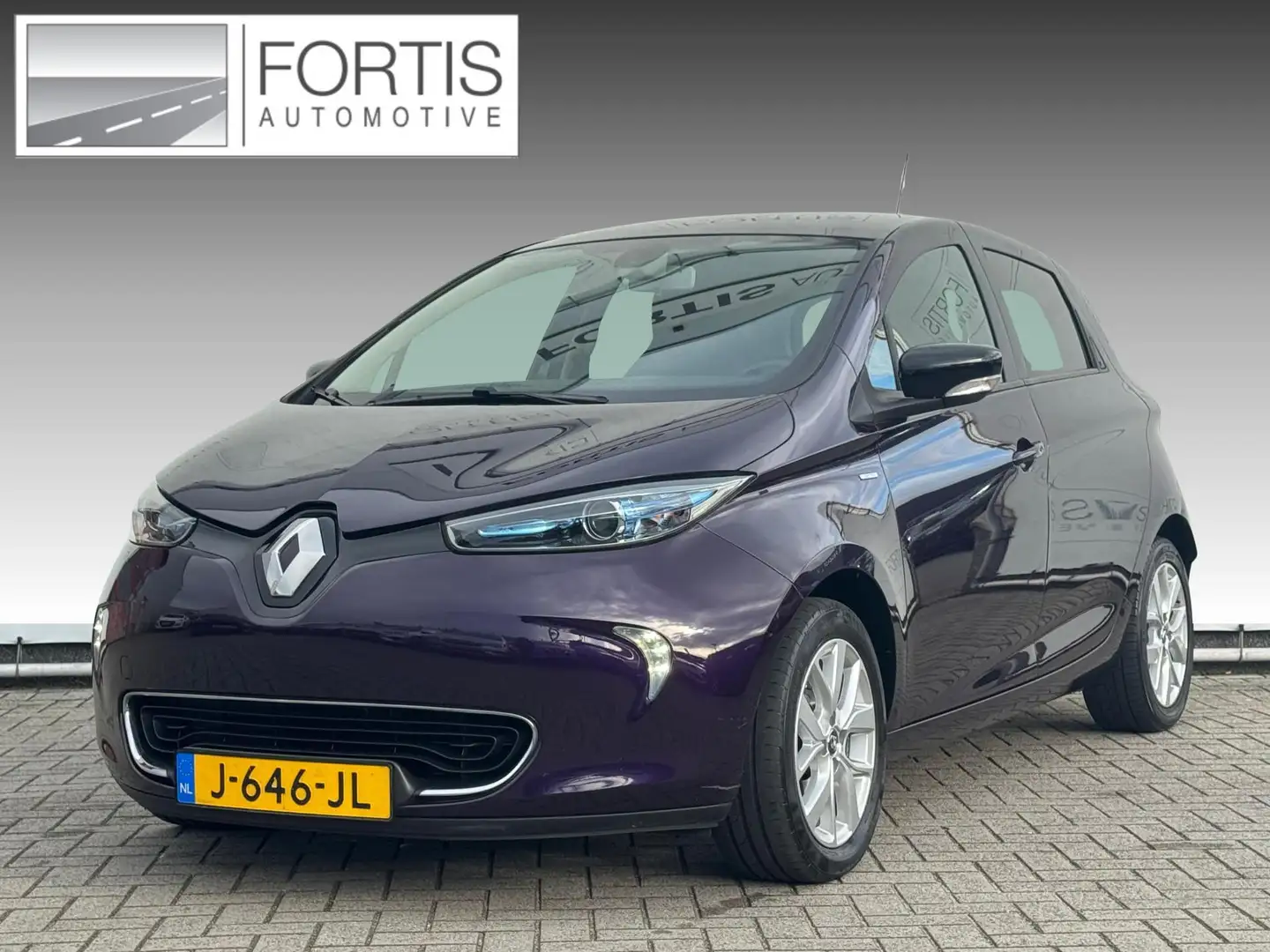 Renault ZOE R110 Limited 41 kWh (ex Accu) NAVI | 240 km BEREIK Mauve - 1