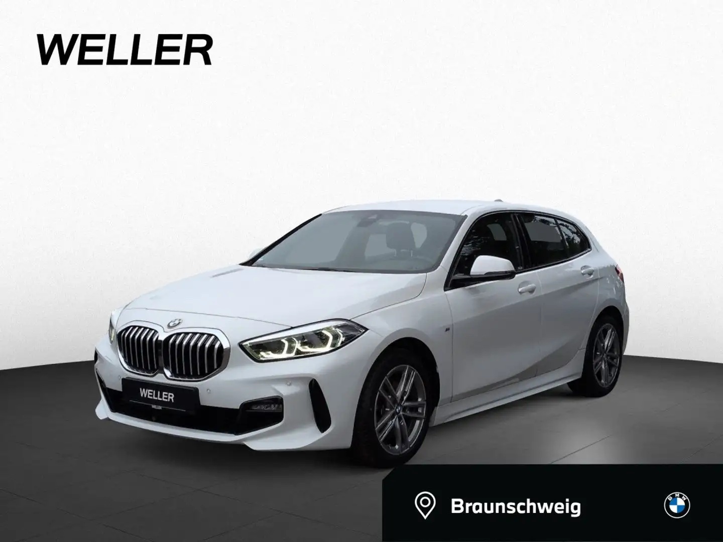 BMW 120 i M Sport LivePro LED PDC SHZ DAB Sportpaket Wit - 1