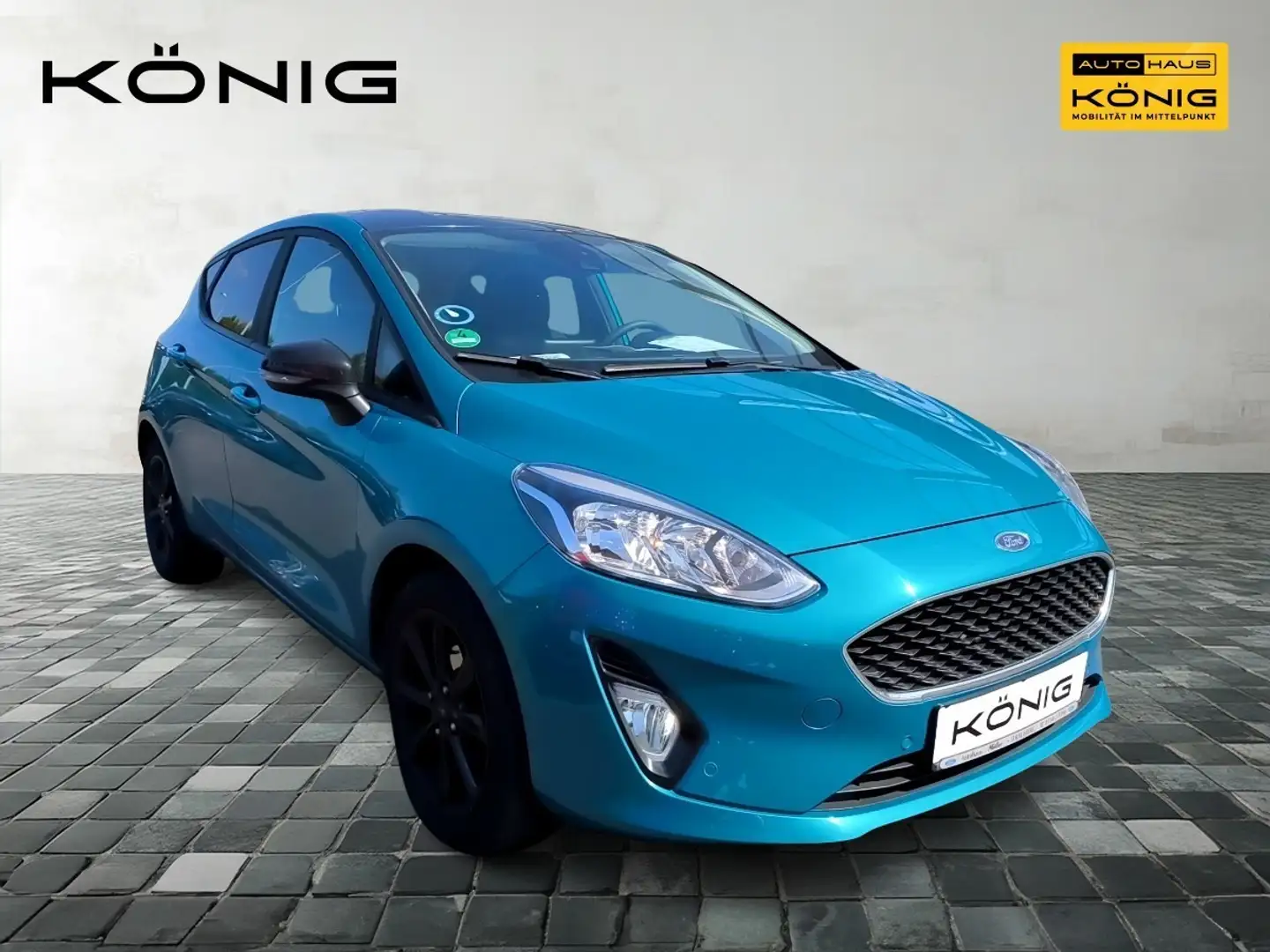 Ford Fiesta 1.1 Coll & Connect CarPlay Klima PDC Allw Bleu - 2