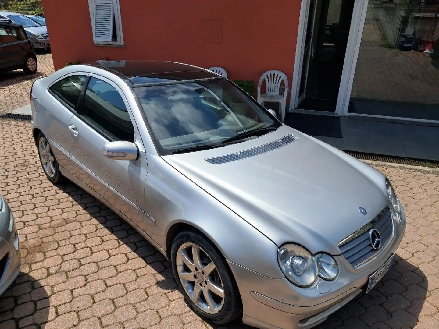 Mercedes-Benz C 230 Coupe kompressor Argent - 2