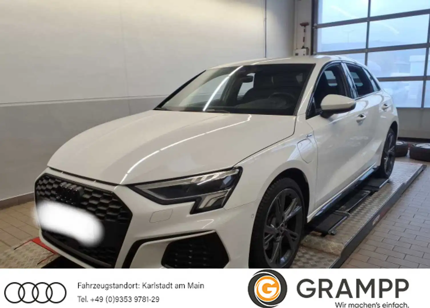 Audi A3 S line 40 TFSI e S-tronic +OPTIK+LE Weiß - 1