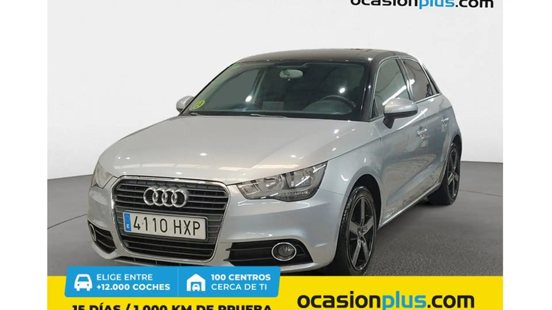 Audi A1 Sportback 1.6TDI Attraction Plateado - 1