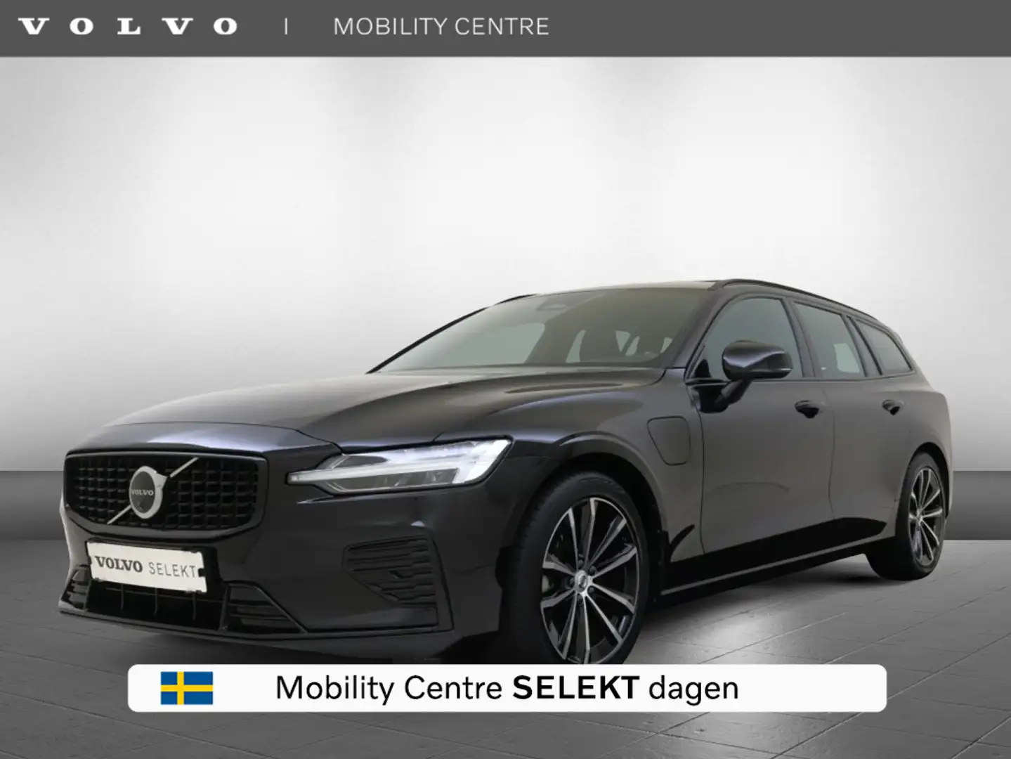 Volvo V60 T6 Plus Dark | Trekhaak | Panoramadak | 360° Camer Noir - 1
