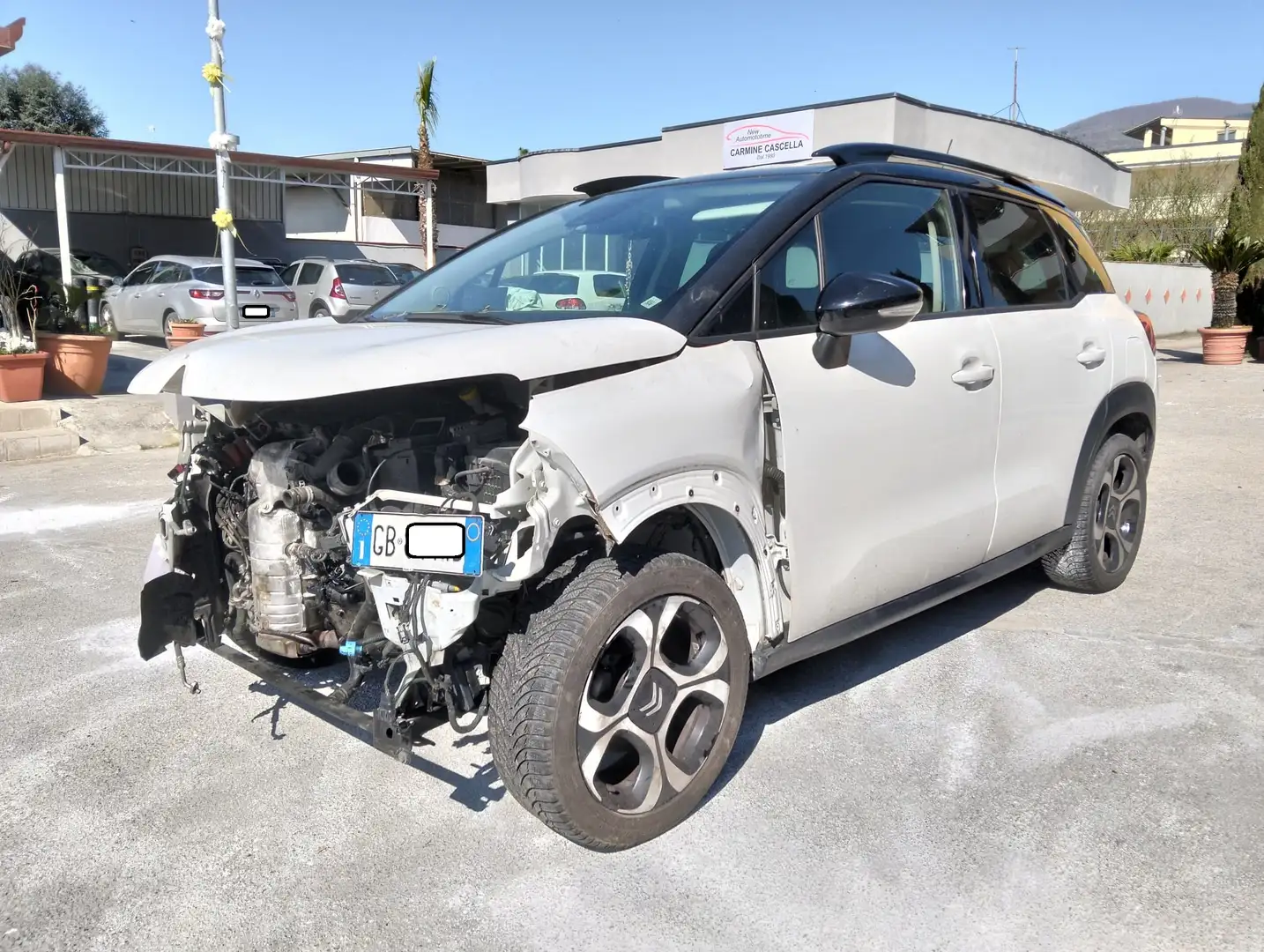 Citroen C3 C3 Aircross 1.5 bluehdi Shine SINISTRATA Weiß - 1