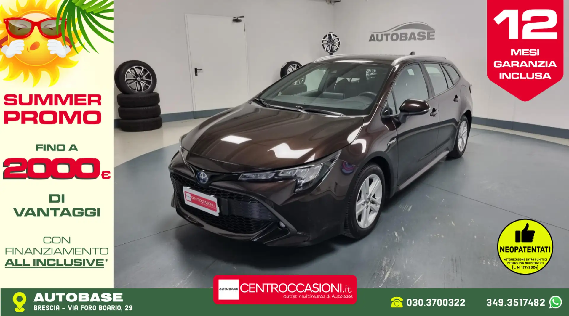 Toyota Corolla Verso 1.8h Active cvt Bronzo - 1