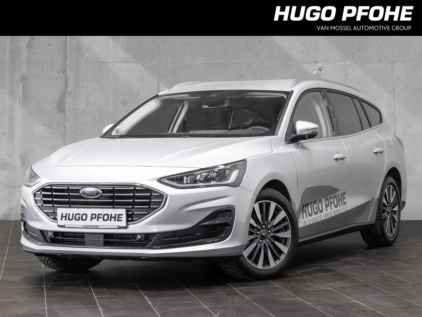 Ford Focus Titanium X 1.0 EcoBoost Hybr | Winter-Pkt. | RFK | Argento - 1