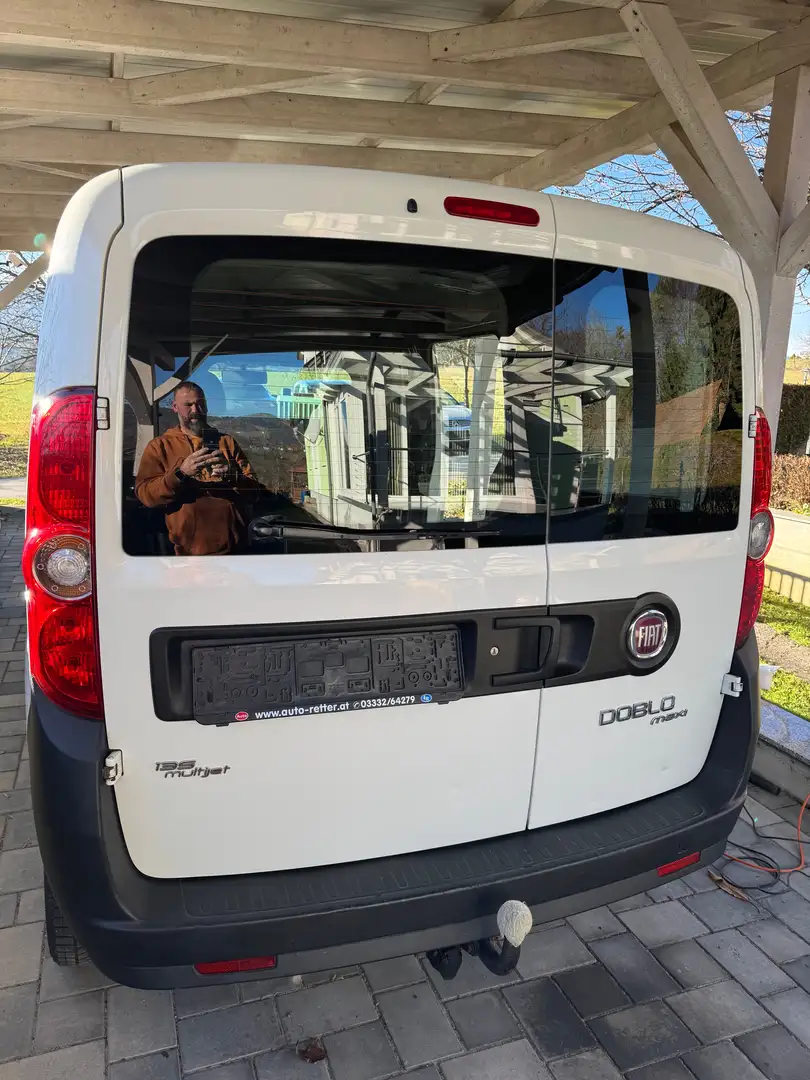 Fiat Doblo Maxi Multijet 2.0 Diesel Weiß - 2