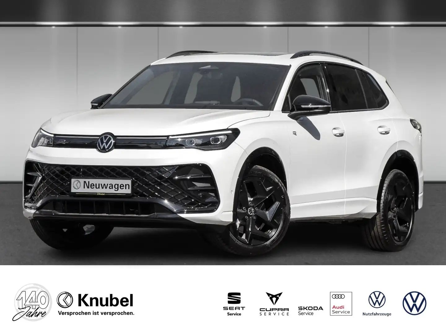 Volkswagen Tiguan R-Line 2.0 TDI DSG Pano TrailerAss. Navi LED+ Білий - 1