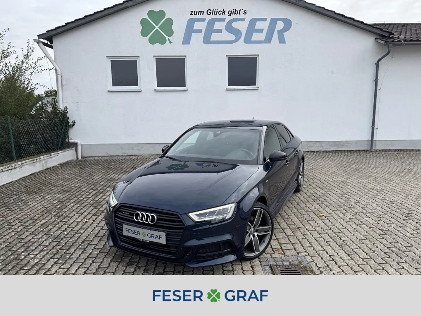 Audi A3 Lim. sport 2.0 TFSI qu. S-Tr. S line ACC eSITZ LED Blau - 1