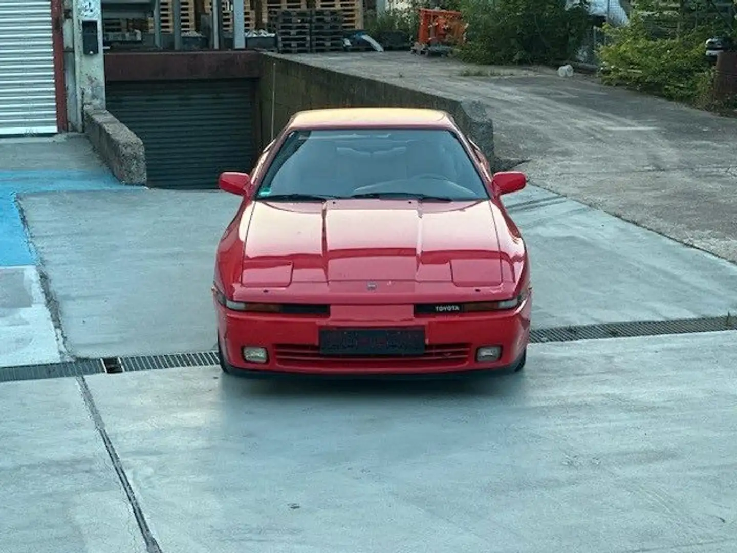 Toyota Supra Leder Targa Rot - 2