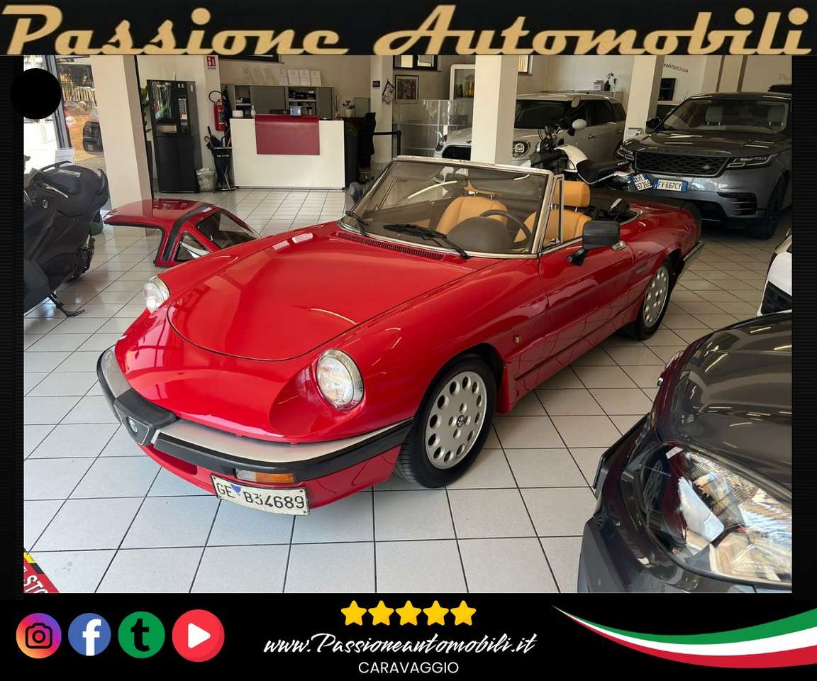 Alfa Romeo Spider 2.0 Quadrifoglio Verde CONSERVATA + HARD TOP