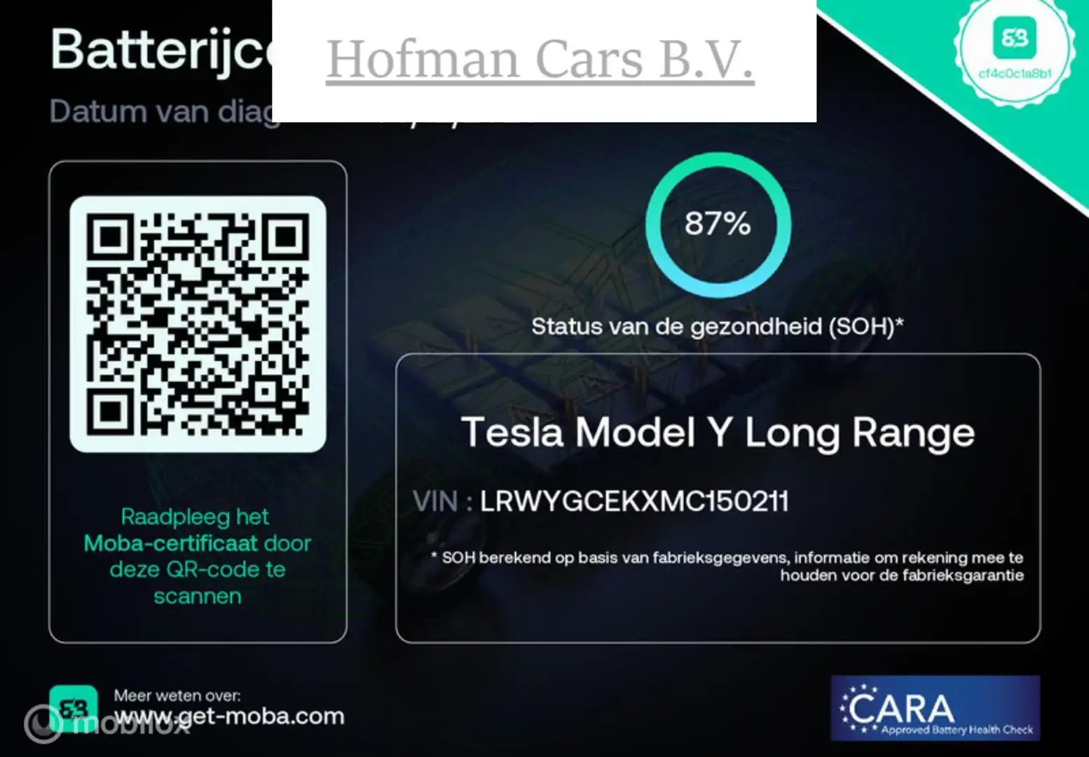 Tesla Model Y Long Range AWD 75 kWh Albastru - 2
