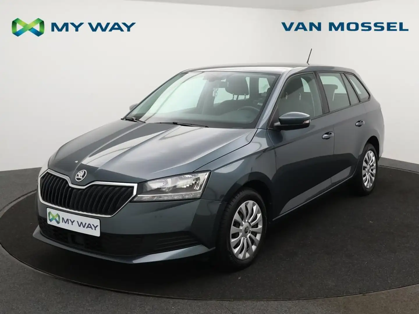 Skoda Fabia Fabia Combi Ambition 1.0TSI 95PK *TREKHAAK*NAVI*AI Grijs - 1