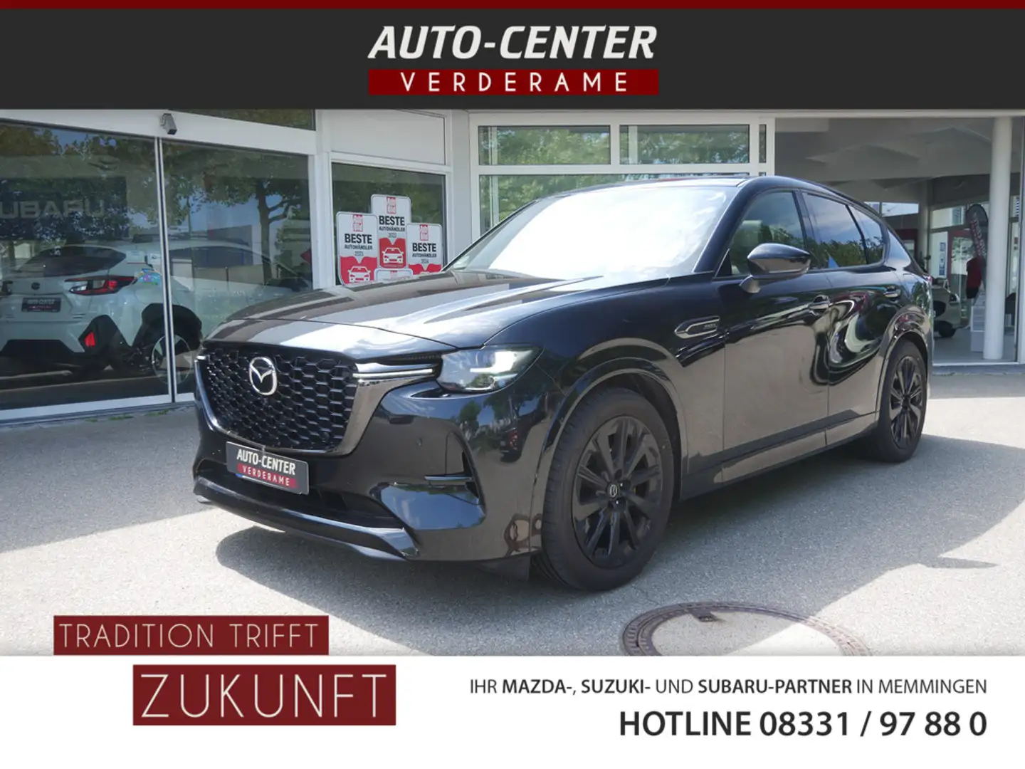 Mazda CX-60 e-SKYACTIV PHEV Homura AWD PANO 360° Noir - 1