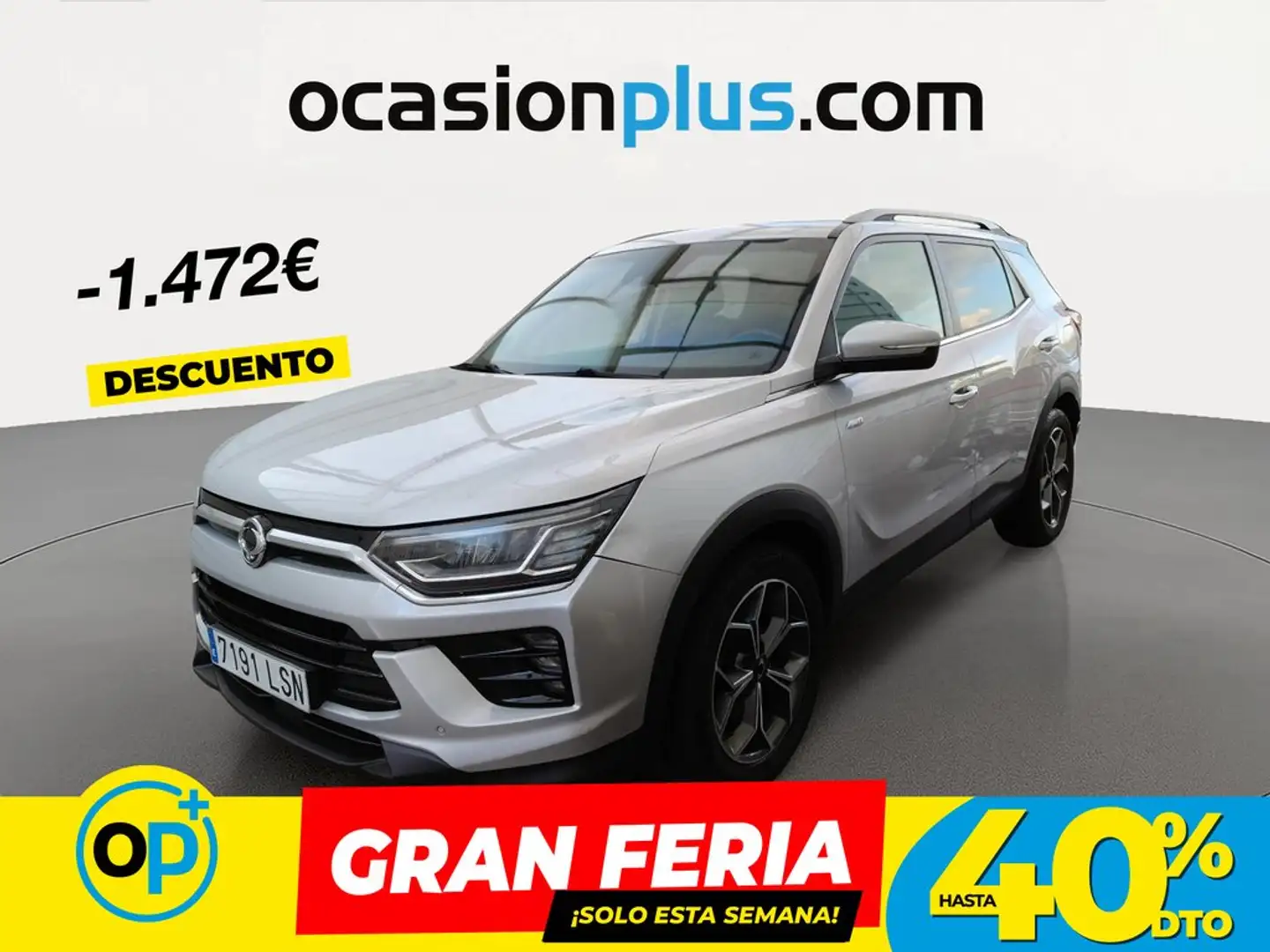 SsangYong Korando D16T Limited 4x4 Aut. Blanco - 1