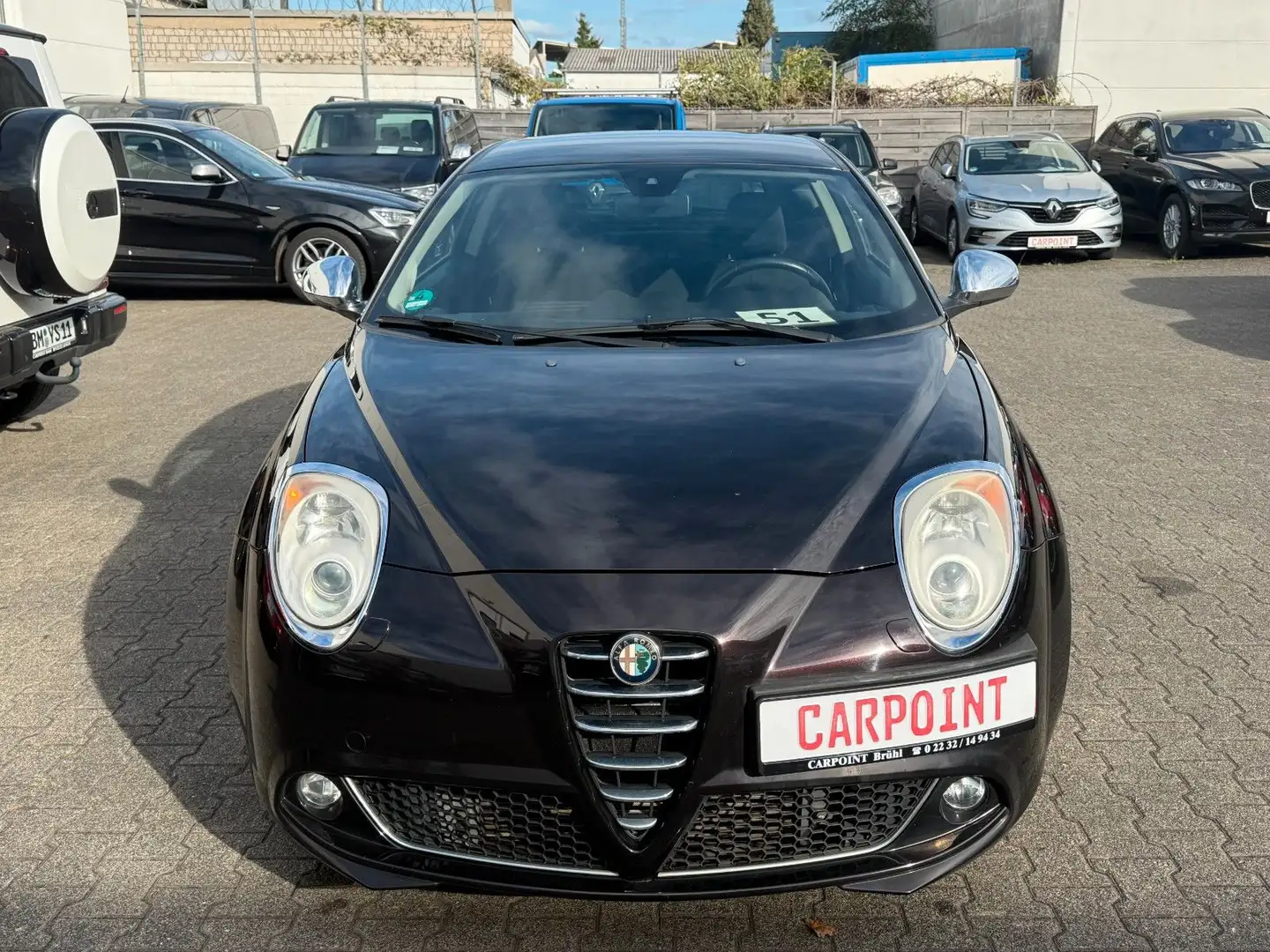 Alfa Romeo MiTo Super KLIMA/NAVI/SHZ/PDC/ 8 FACH Zwart - 2