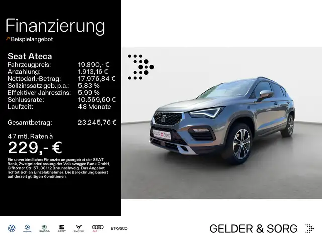 2023 Seat Ateca in Grey for sale