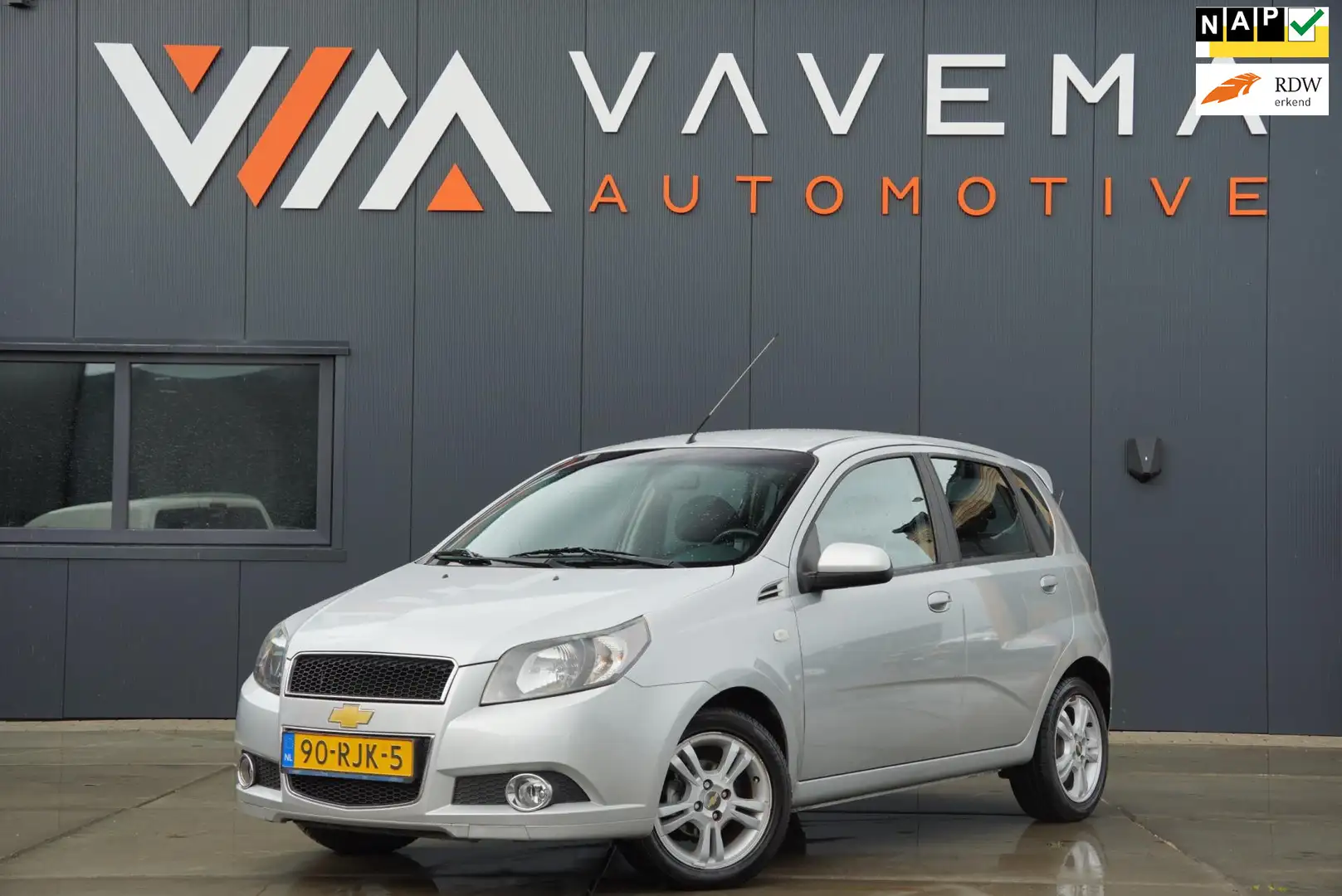 Chevrolet Aveo 1.2 16V LS+ 2011 5 Deurs Airco LM Velgen LAGE KM S Šedá - 1