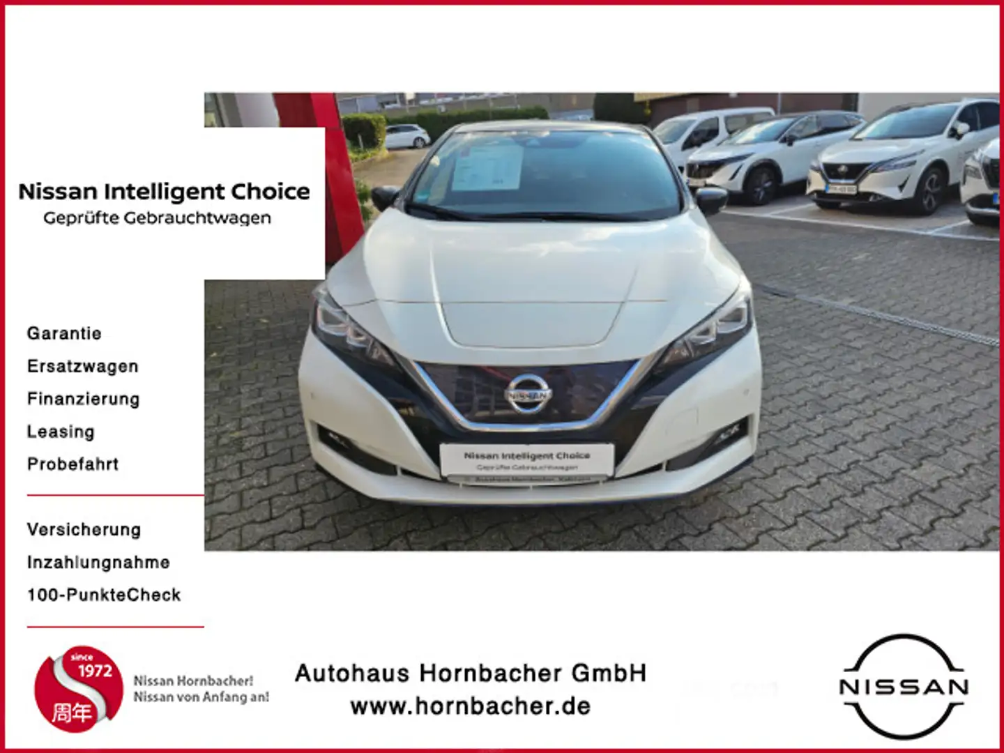 Nissan Leaf N-Connecta 40 kW Winterpaket Weiß - 1